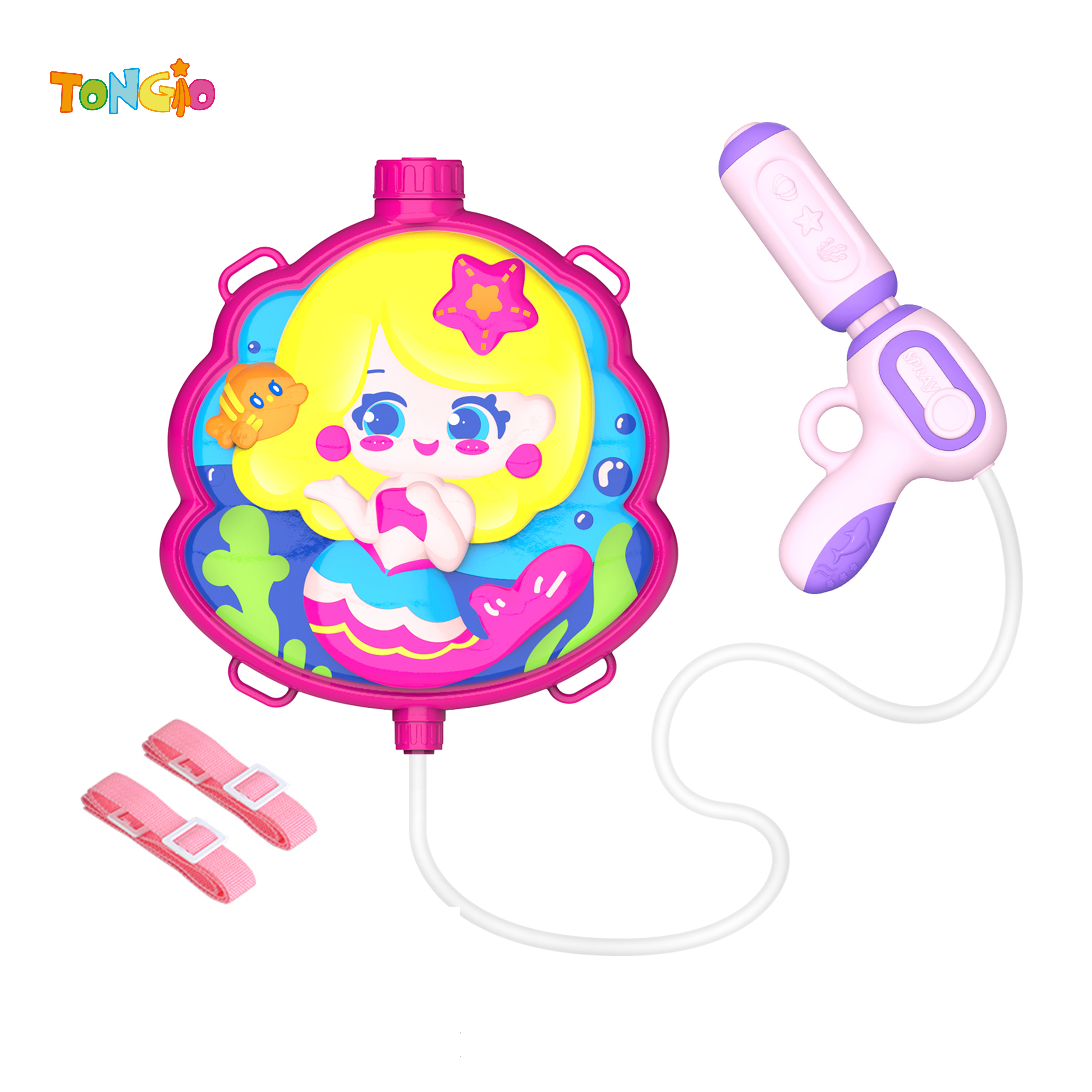 Mermaid Backpack Water Gun TT10471