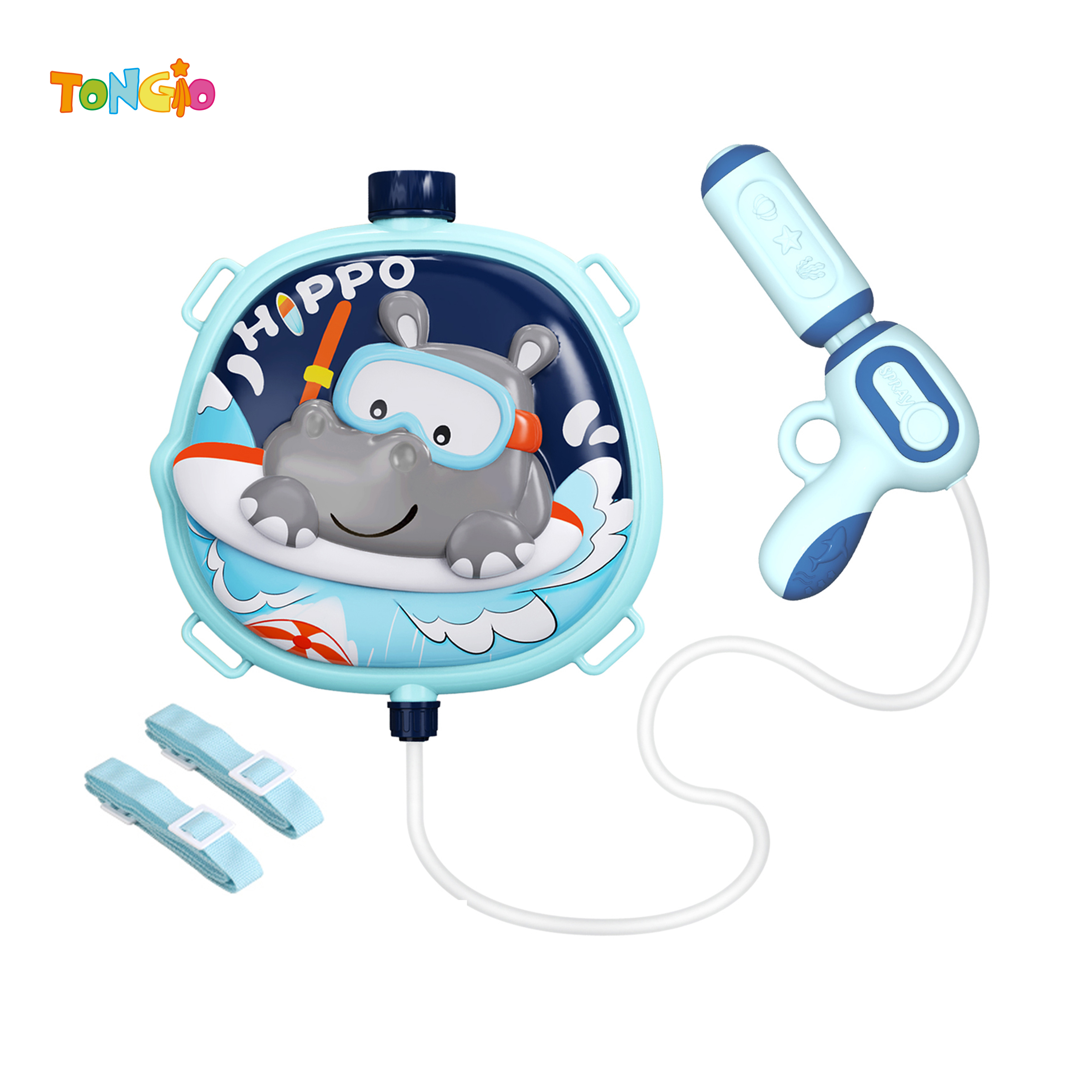 Hippo Backpack Water Gun TT10474