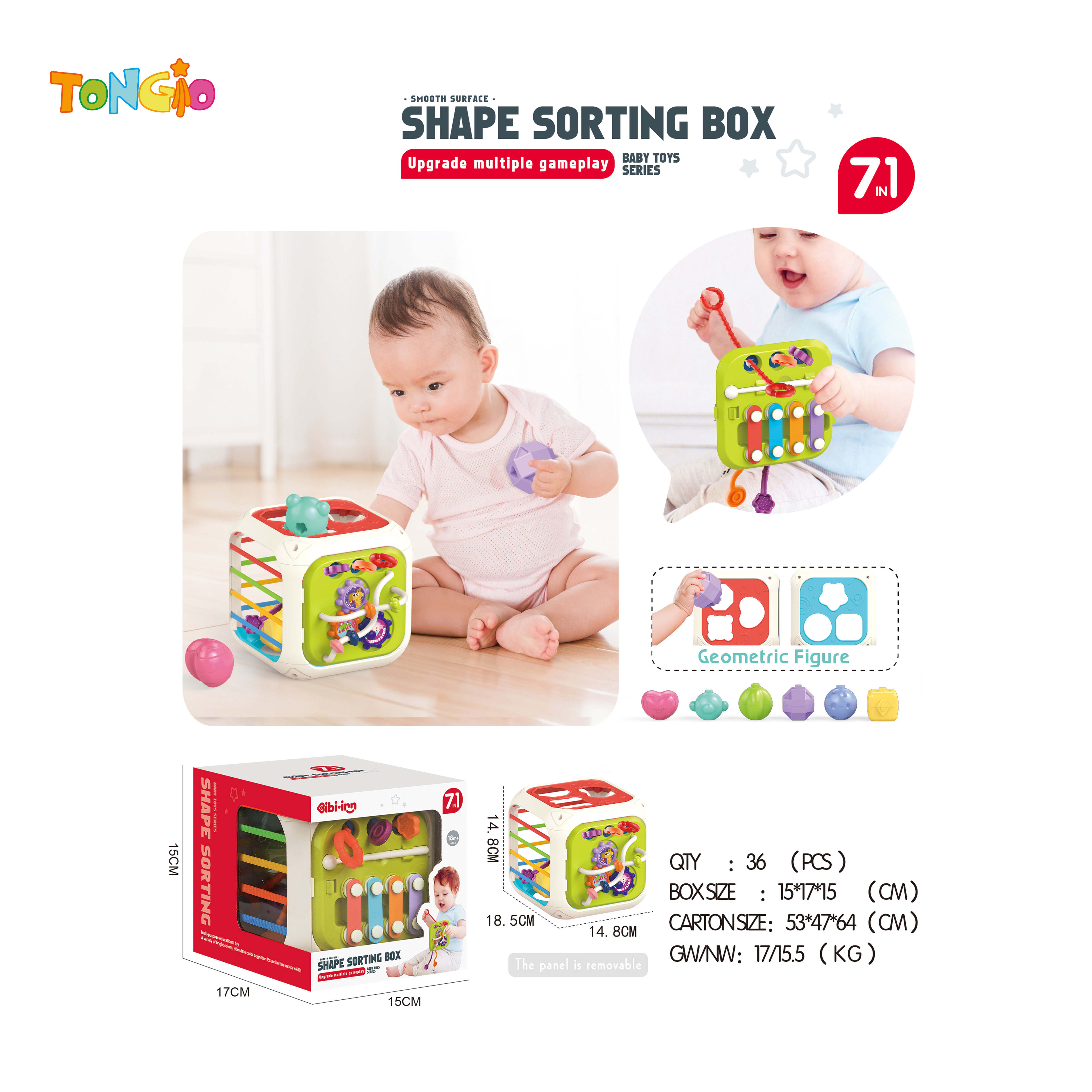 Shape sorting toy TT10011