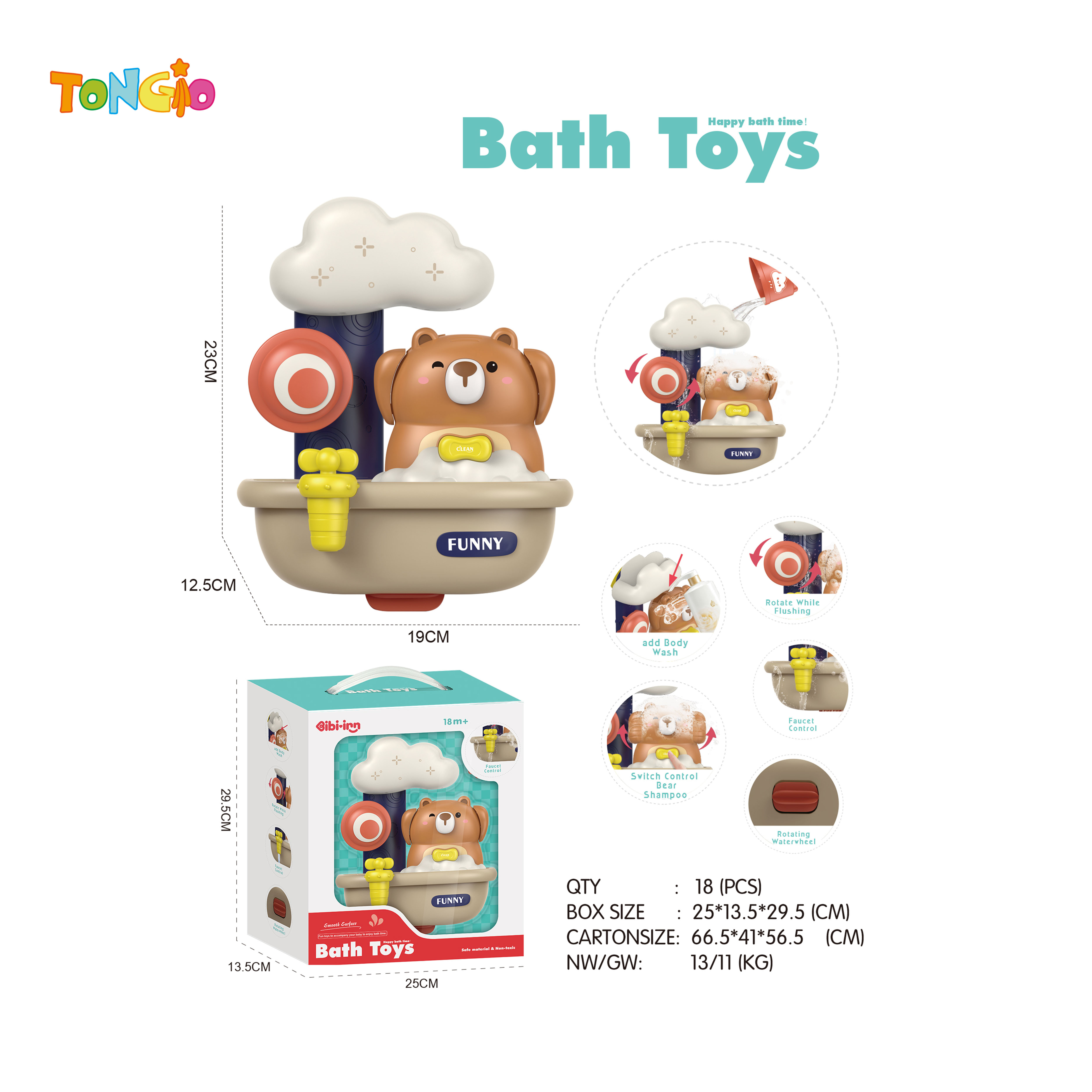 Water Bubble Bear 10200