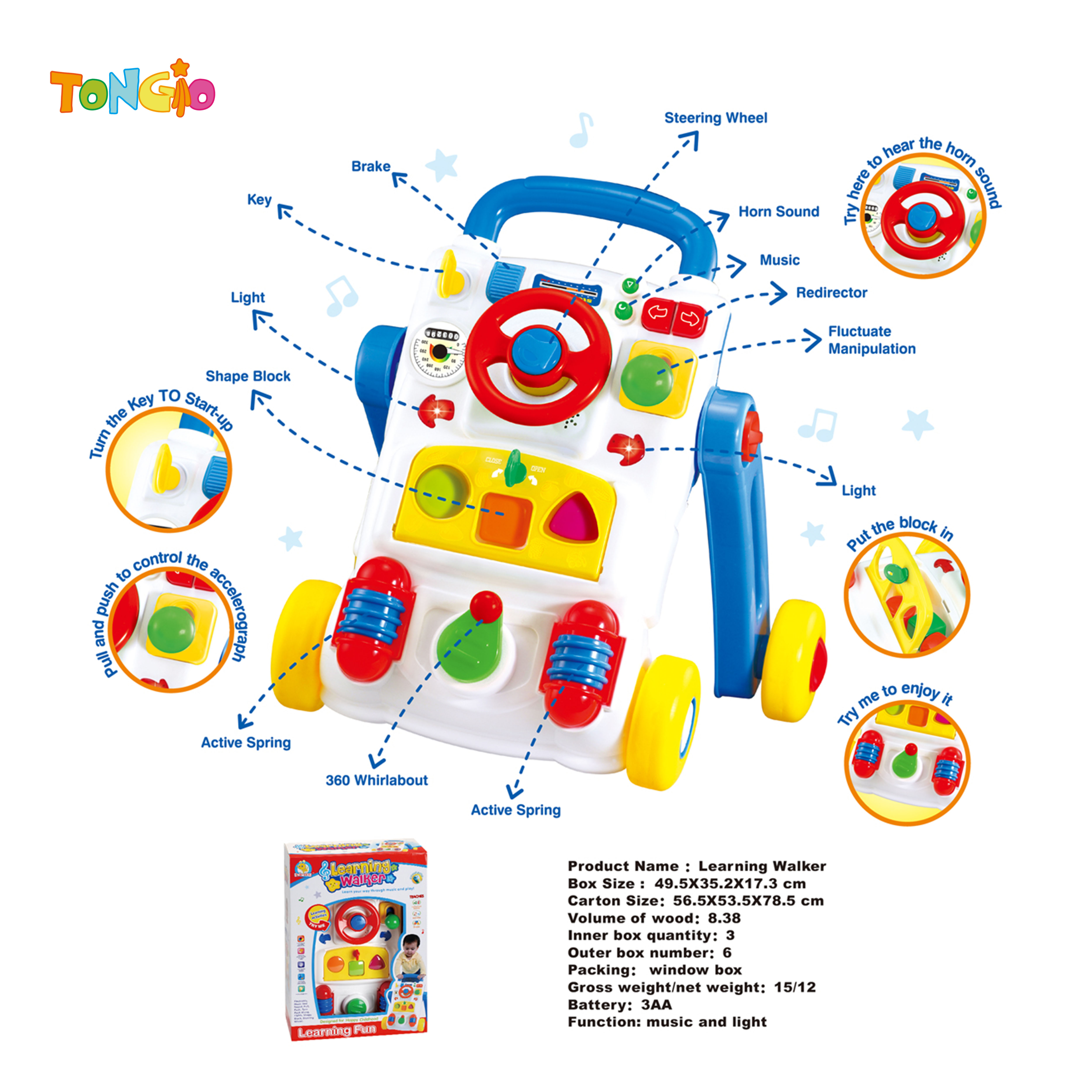 Baby walker TT12353