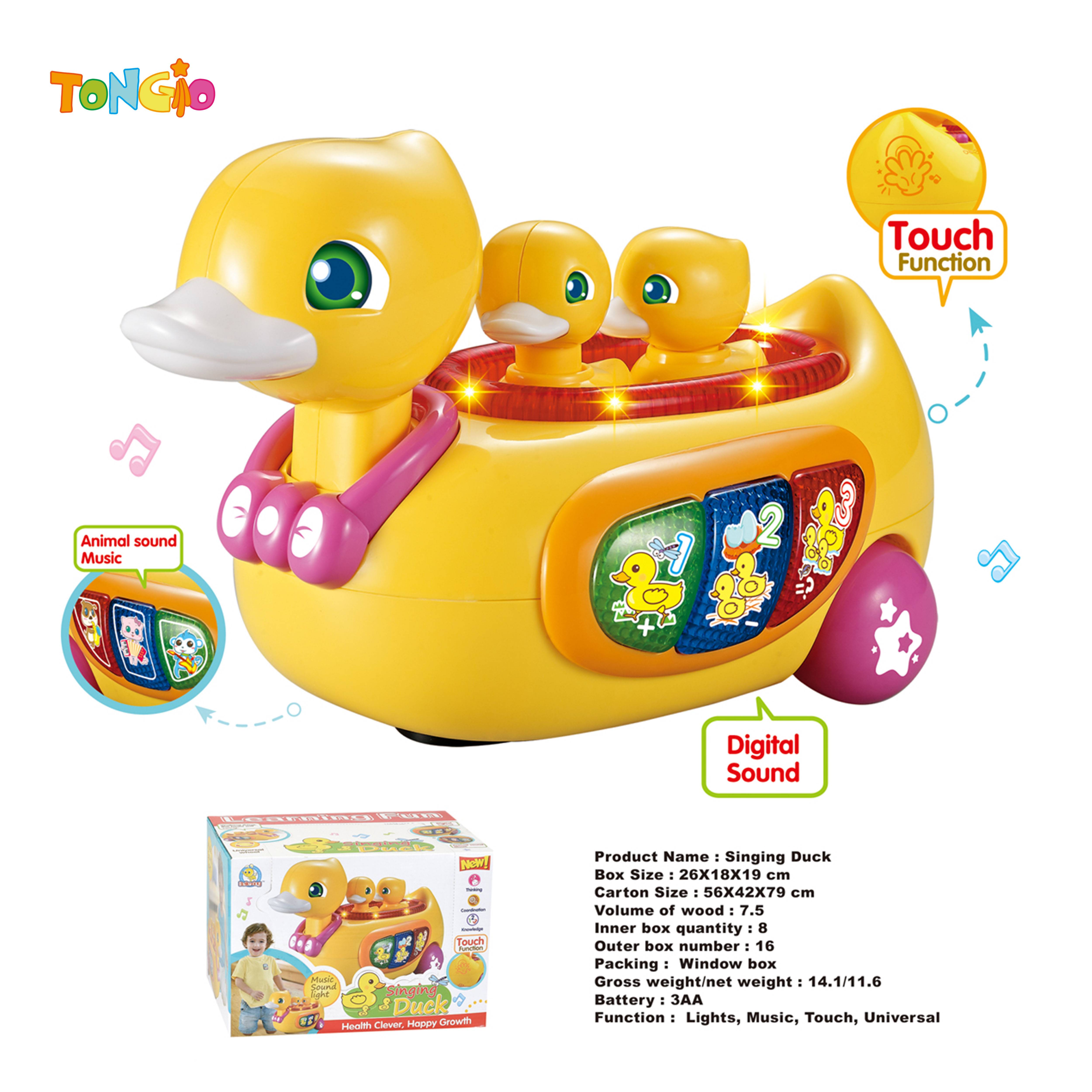 Little yellow duck TT12474