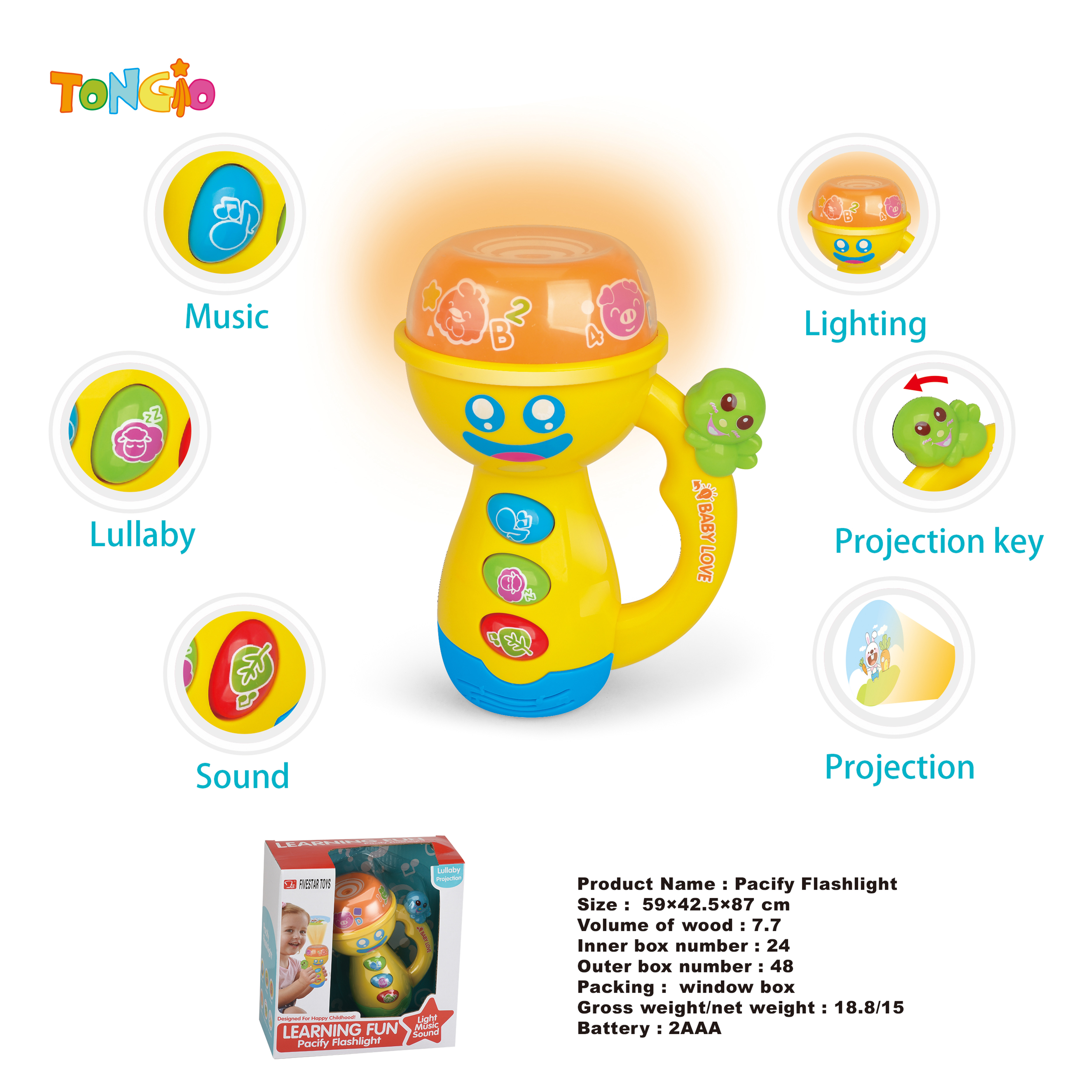 Flashlight toy TT12489
