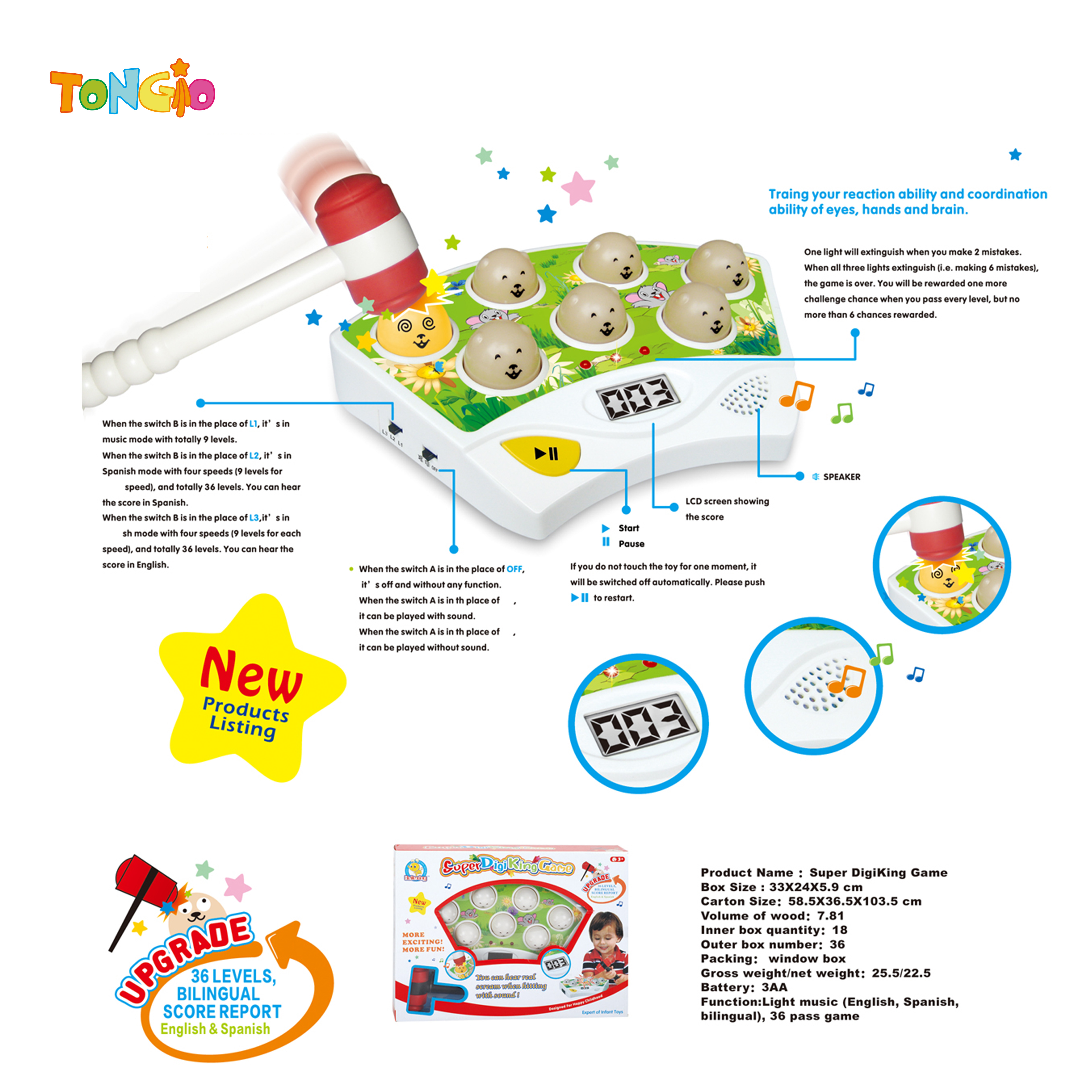 Whack-a-mole TT12543