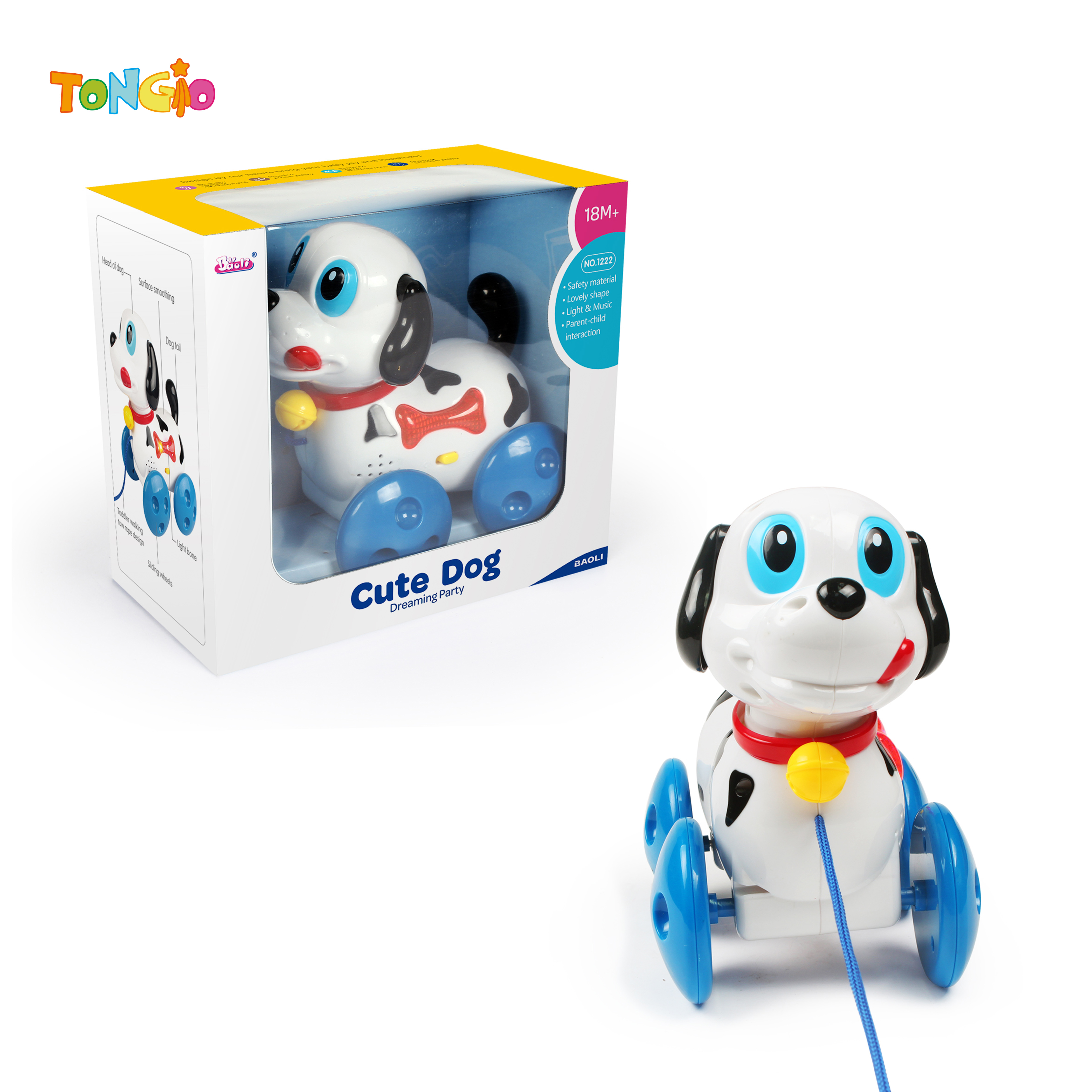 Pull-Along puppy TT12861