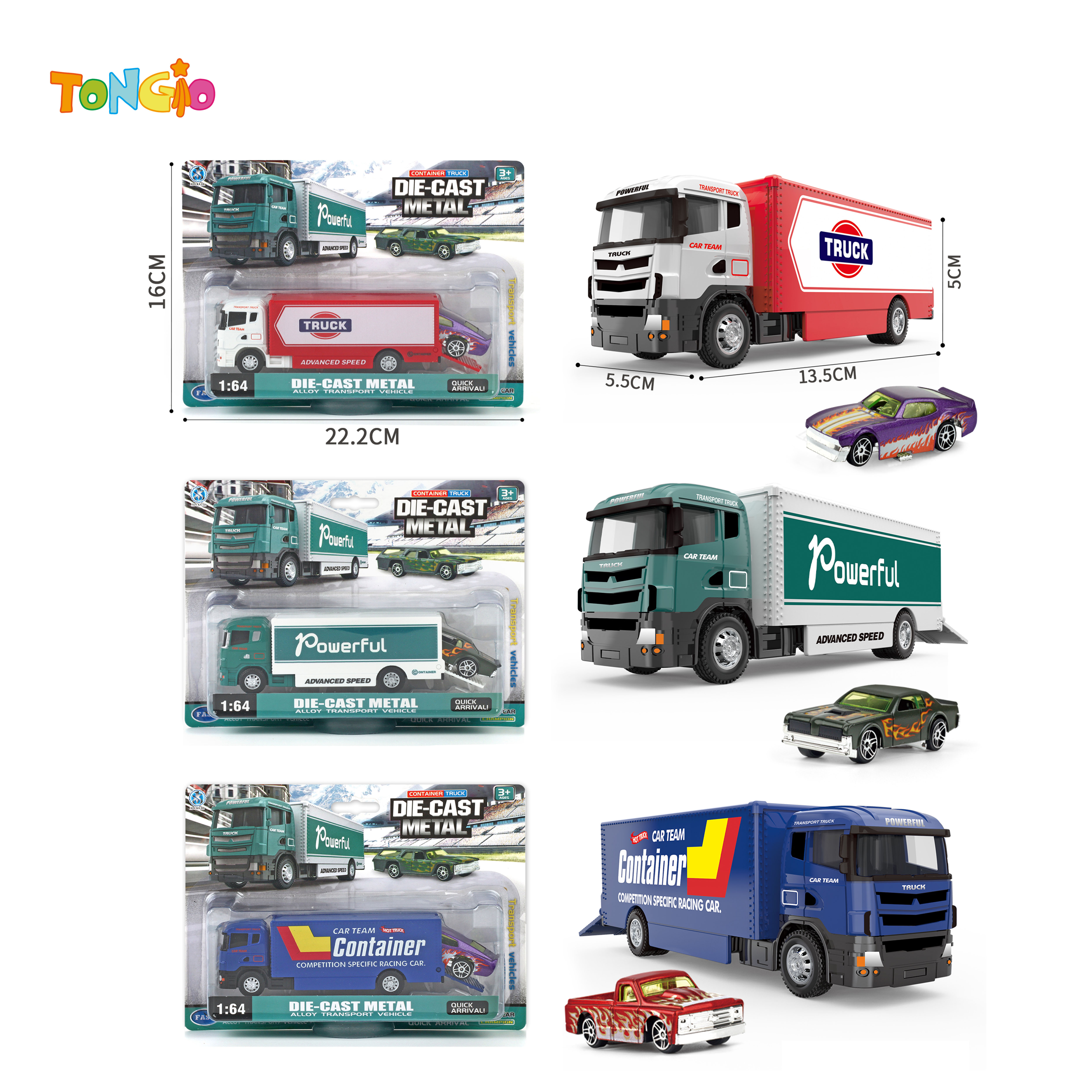 Container transport vehicle TT12974