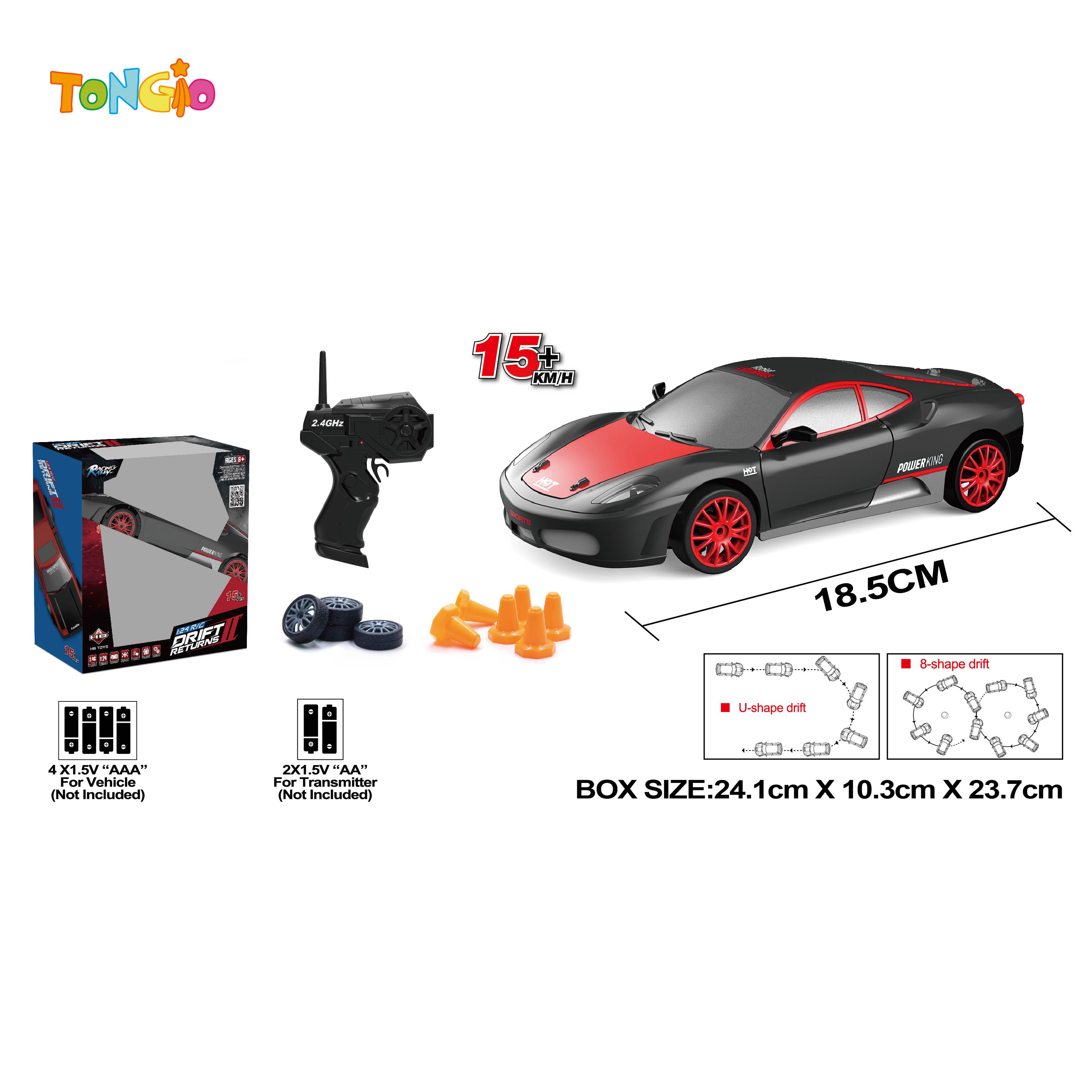 1:24 Scale 4WD Drift Car TT14937