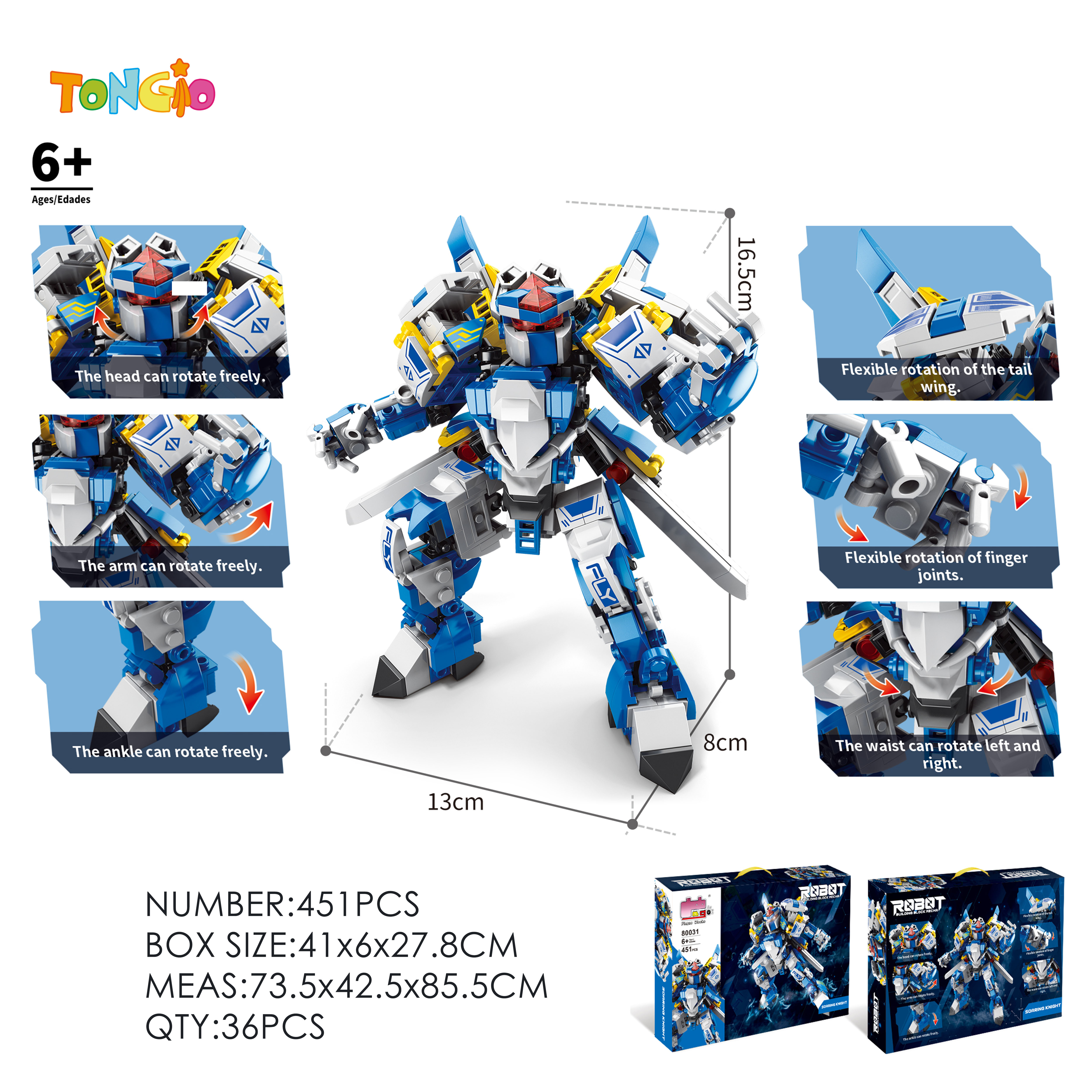 Building Block Mecha - Sky Knight TT14952