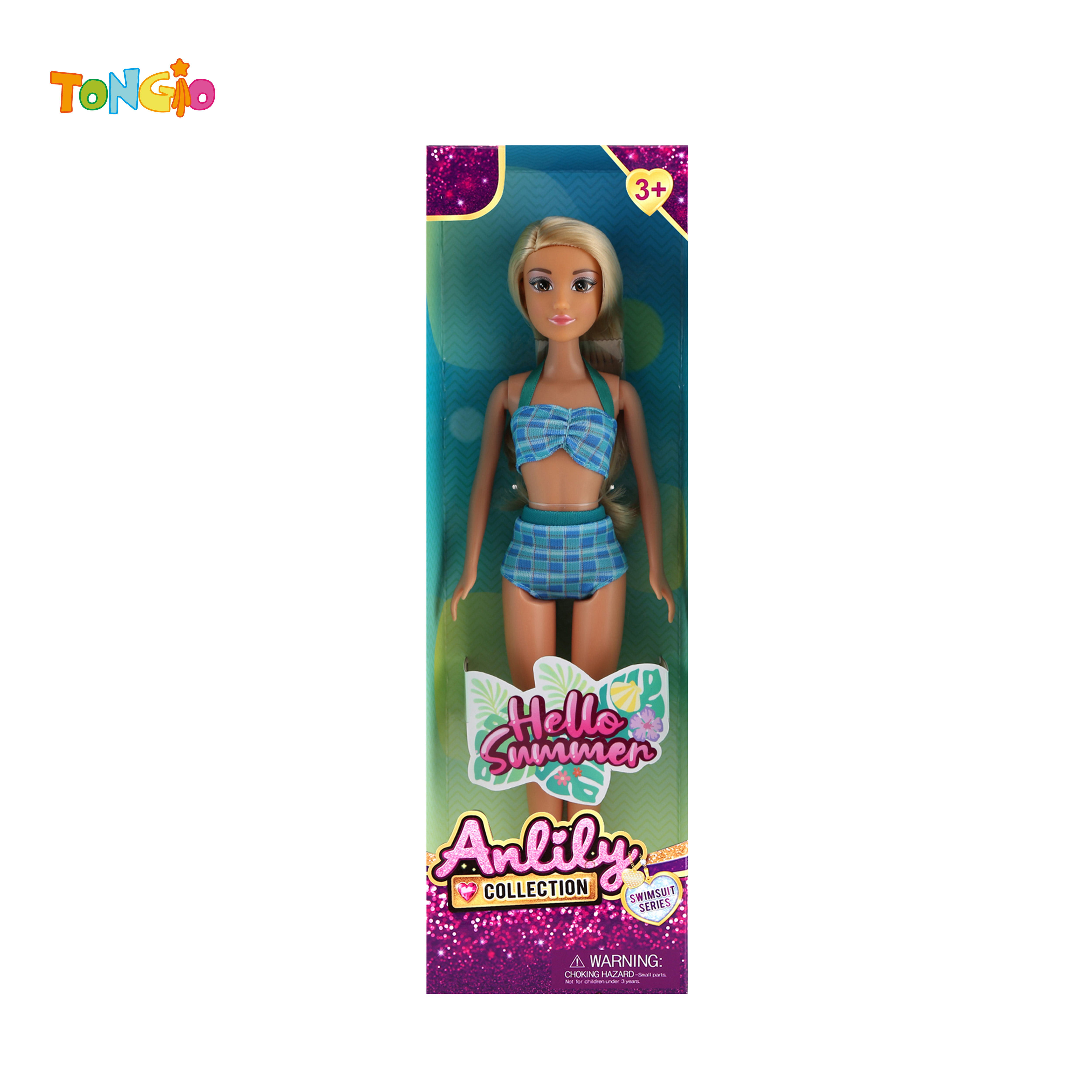 11.5 Inch Solid Body Doll(brown skin) TT15111