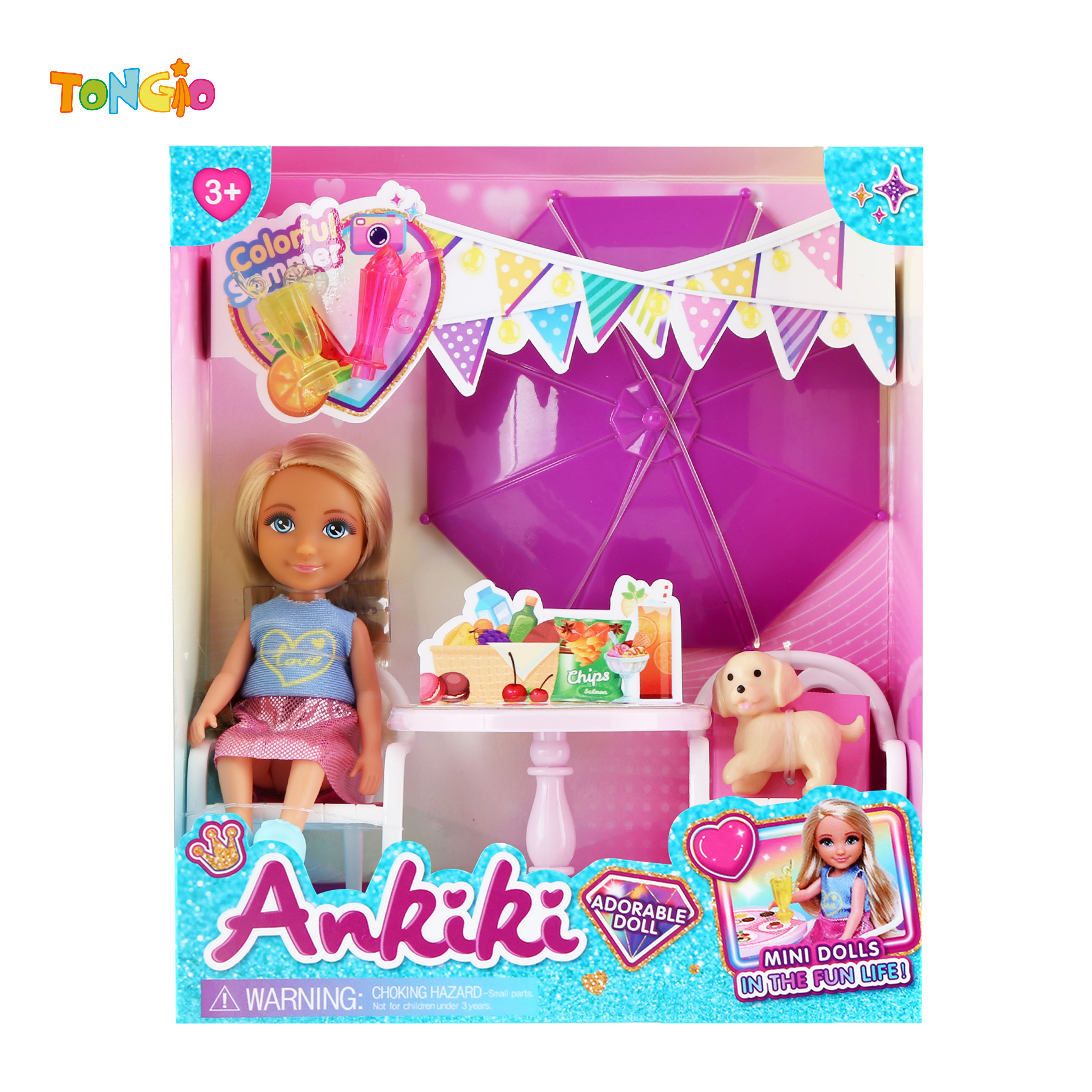 5 Inch Solid Body Doll TT15634