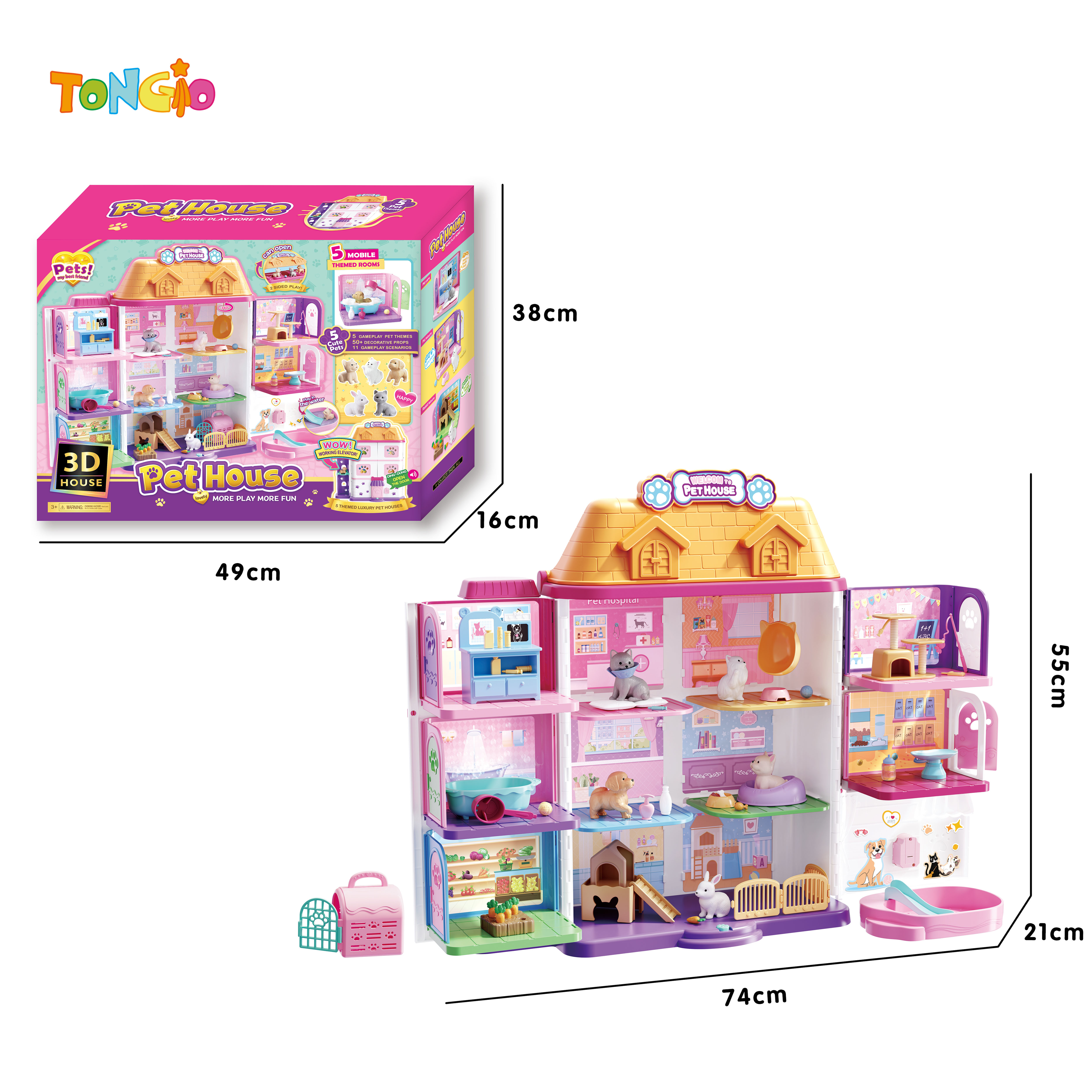 Cute Pets Lifestyle Set-98PCS TT15649