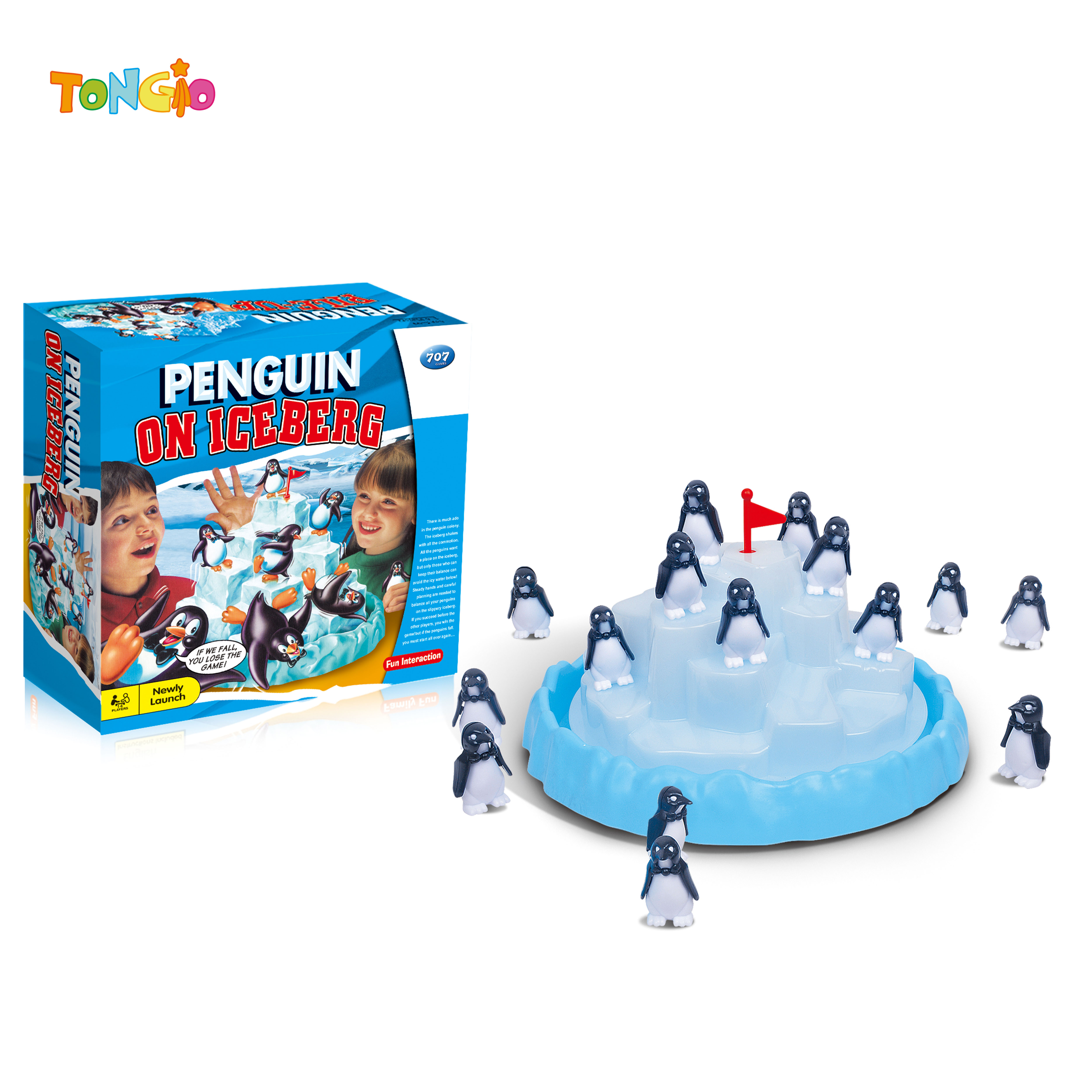 Iceberg Stacked Penguins TT15662