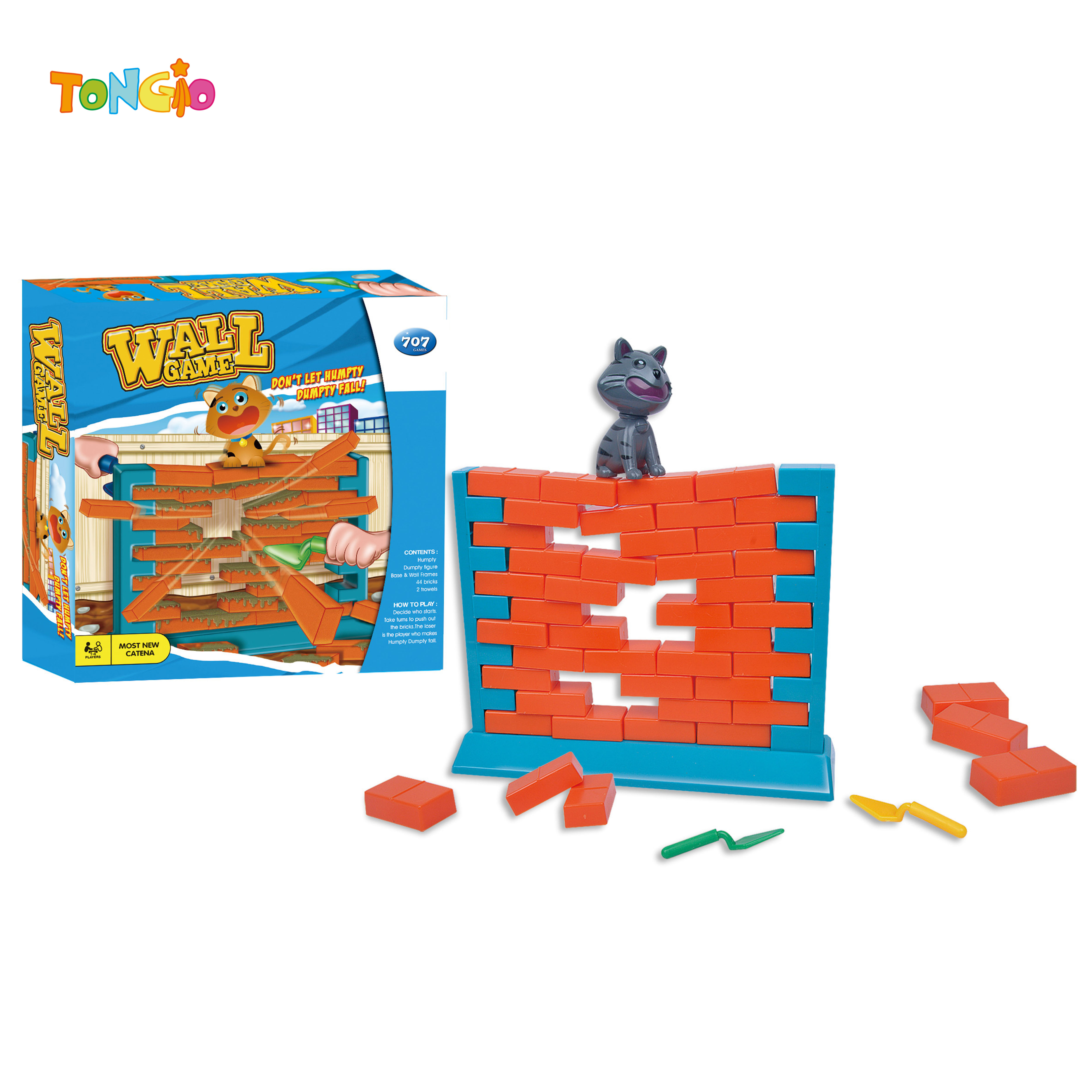 Happy Wall-Breaking Cat TT15668