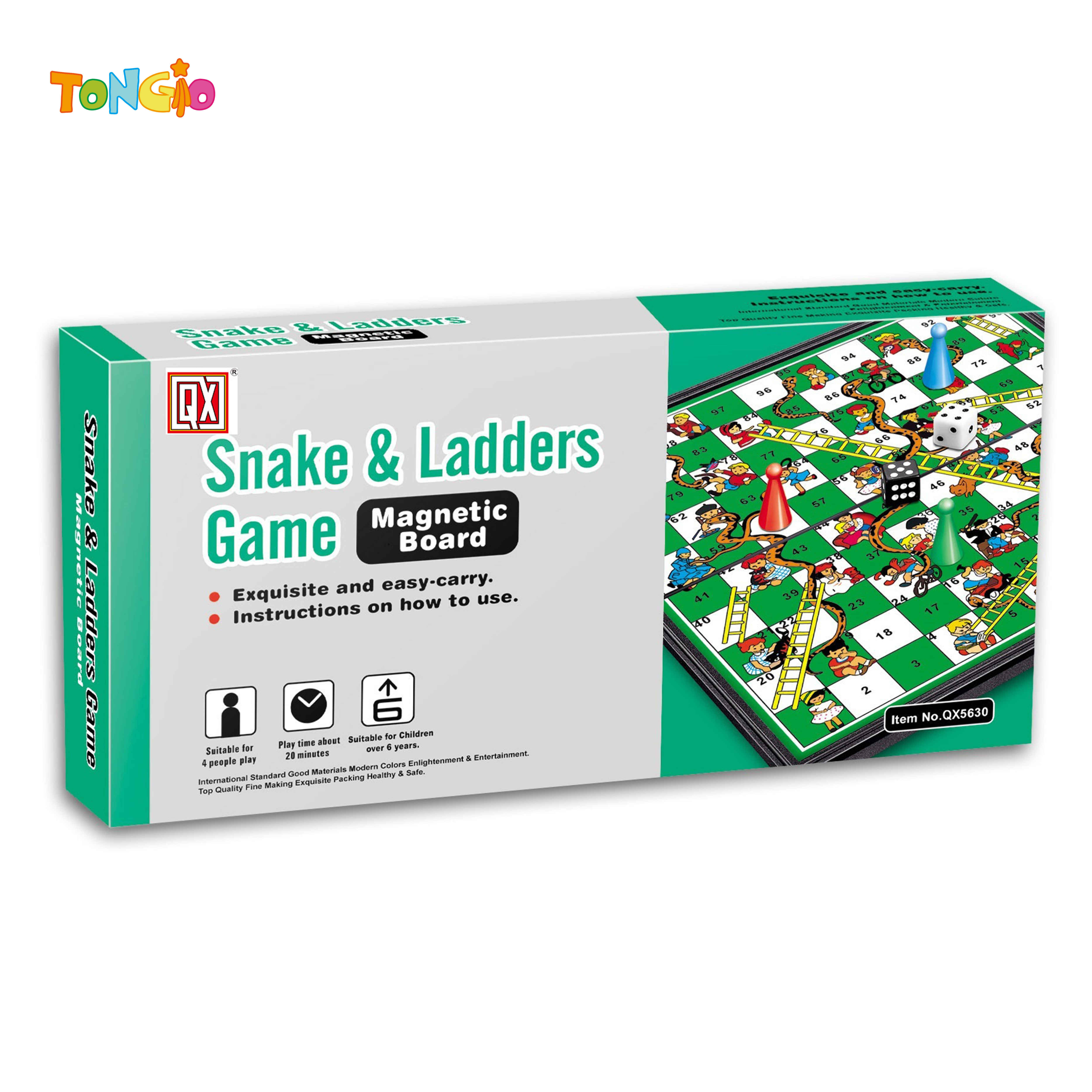 Magnetic Snakes and Ladders Game Board TT15910