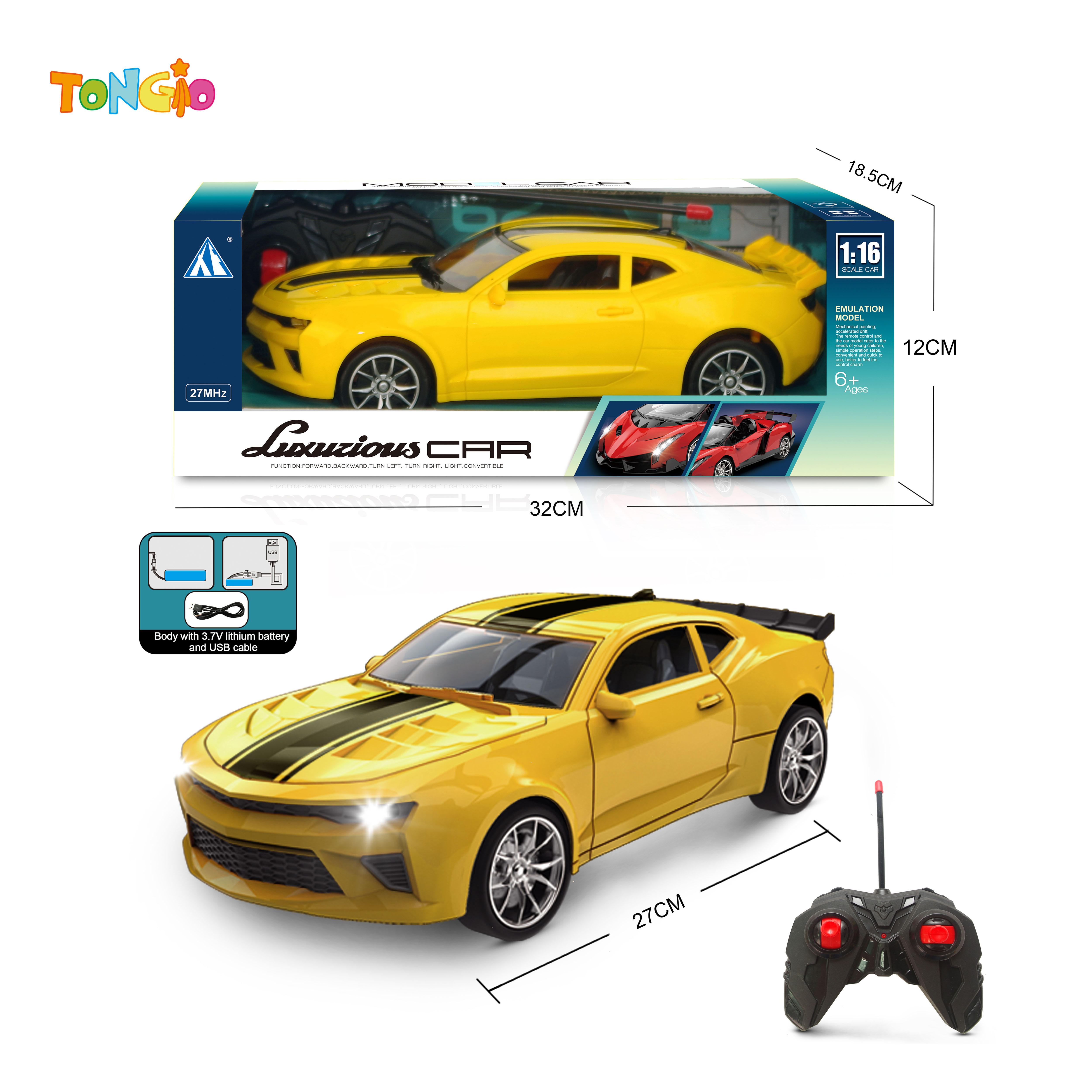 1:16 Remote control car TT17886
