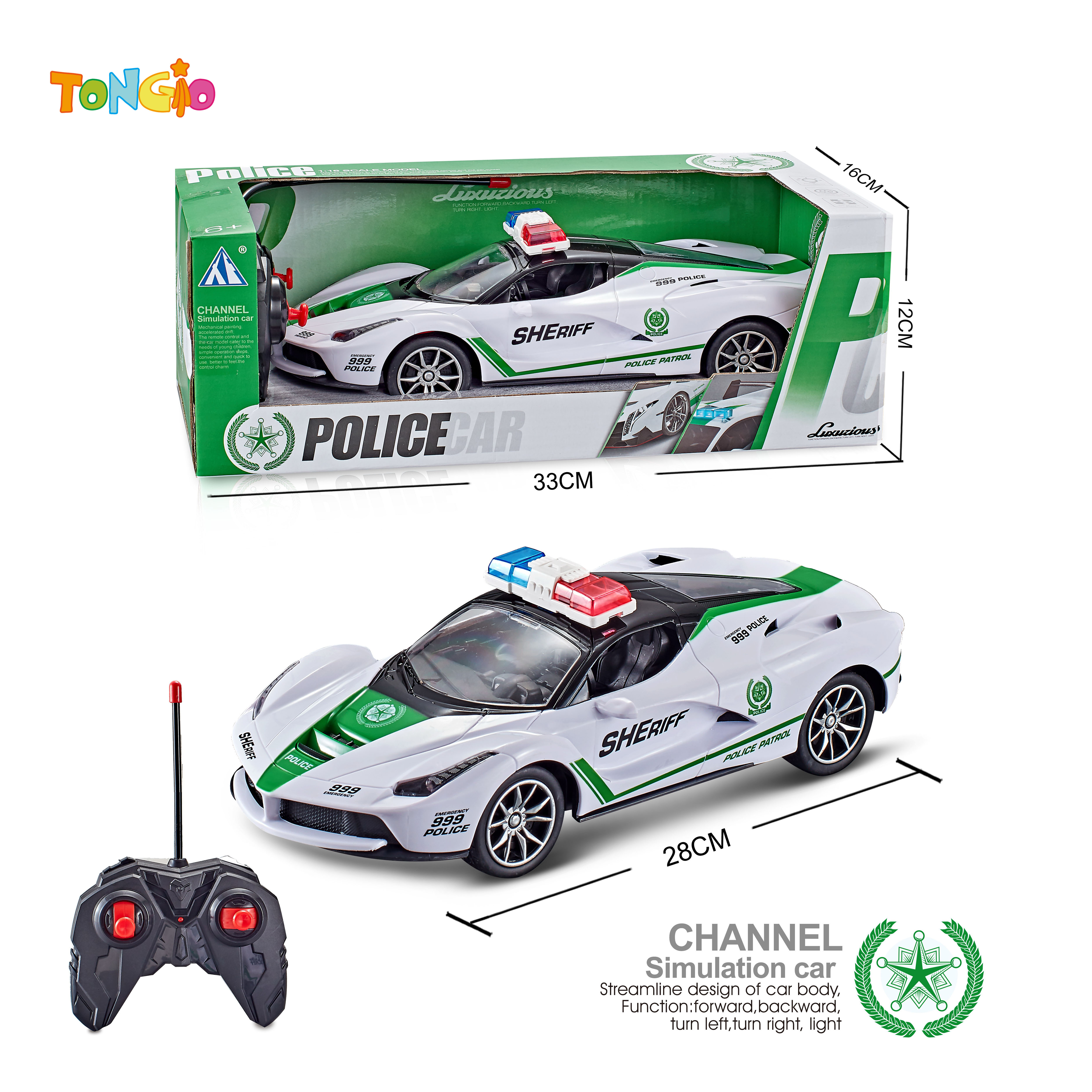 1:16 Remote control car TT17904
