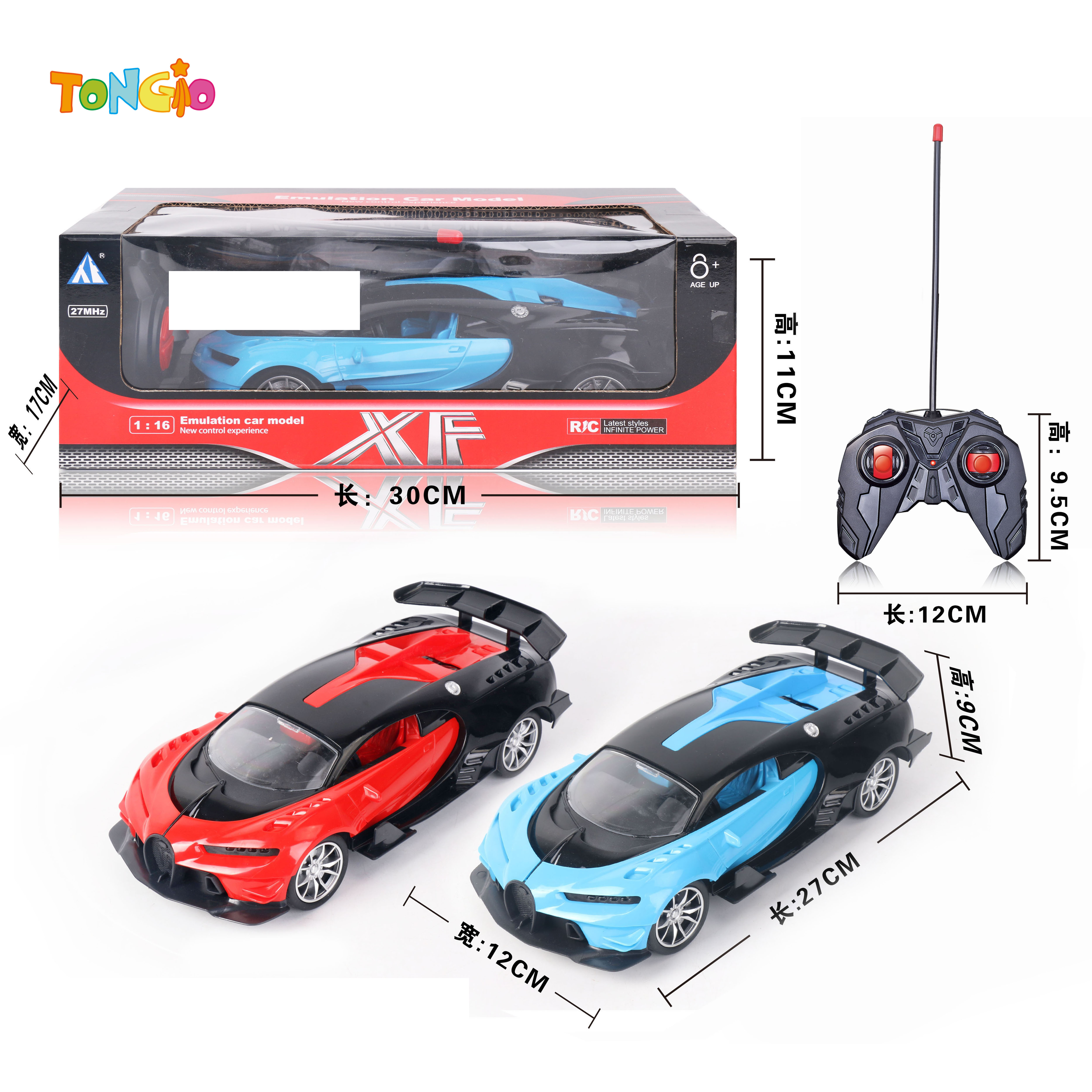 1:16 Remote control car TT17909