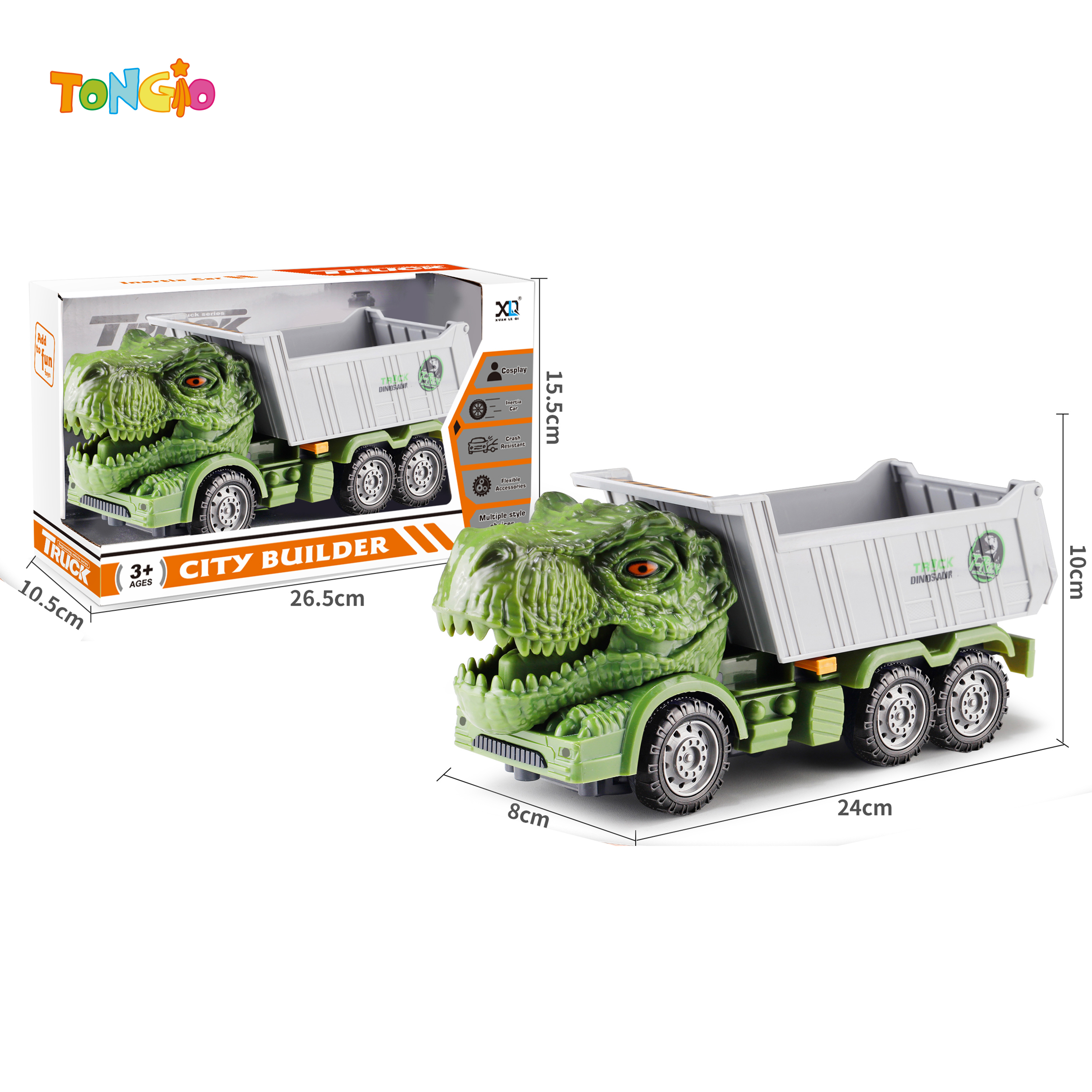 Dinosaur sand truck TT18266