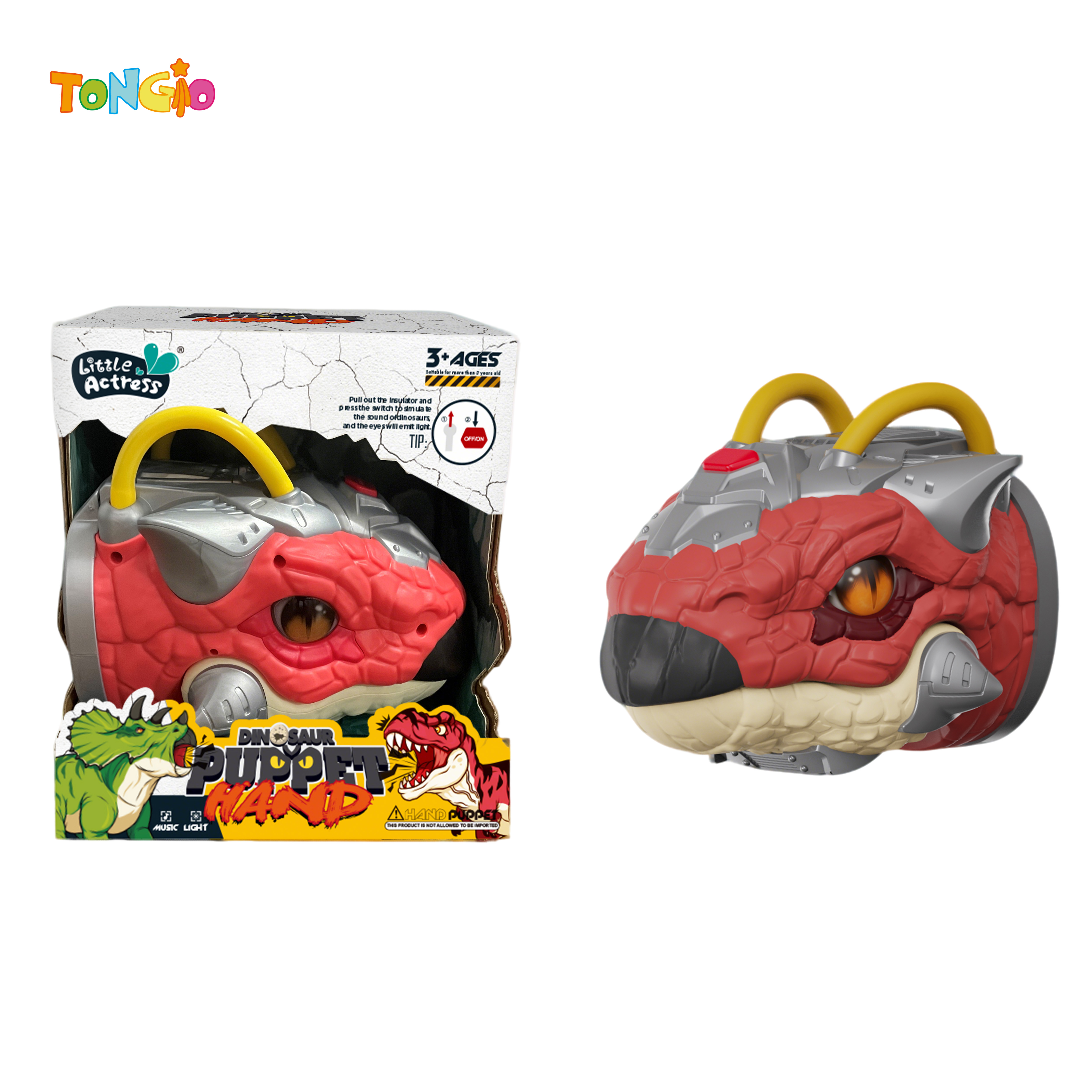 Apatosaurus hand puppet head TT17787