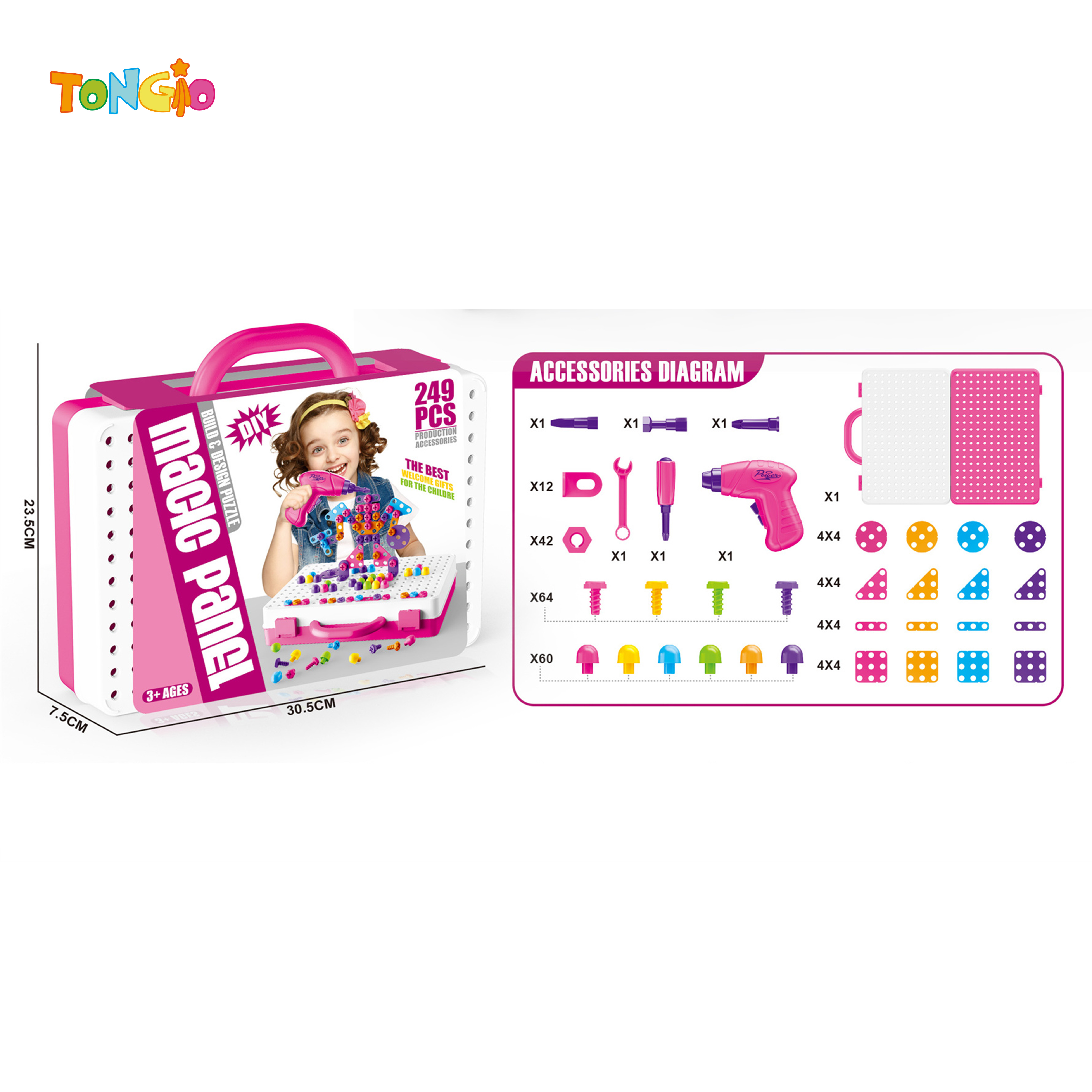 DIY Building Blocks 249PCS TT19400