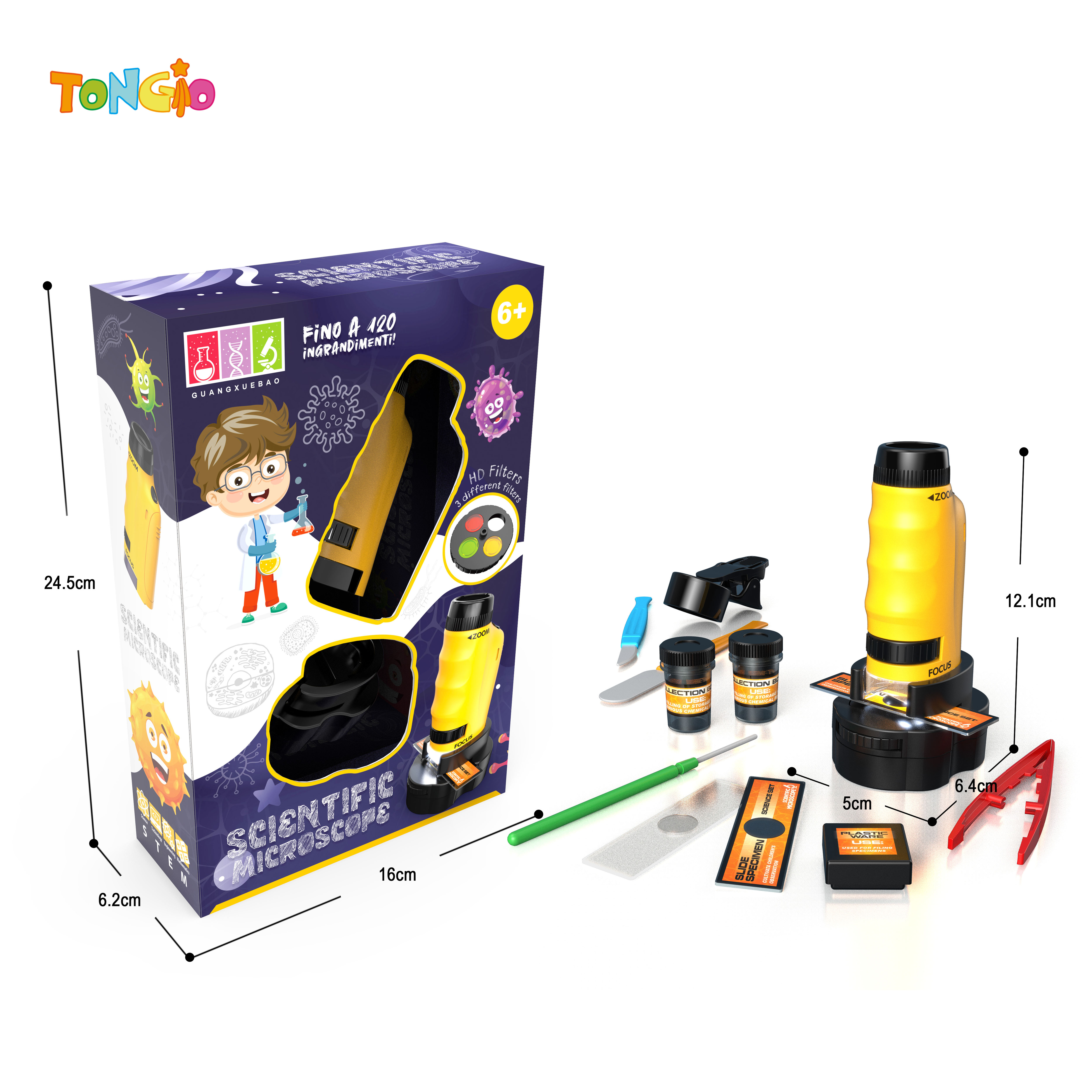 Handheld microscope with base TT19527