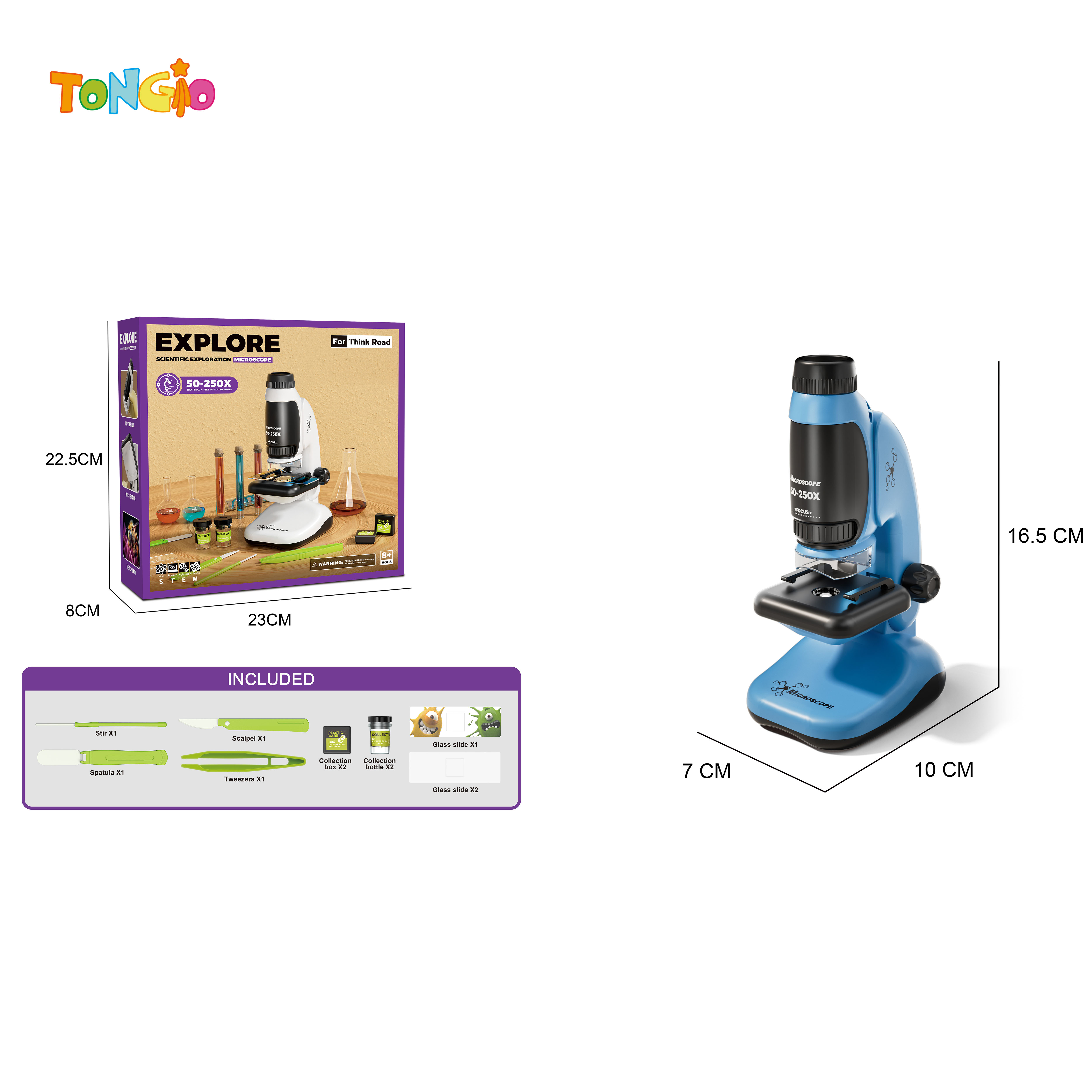 Science Experiment Exploration Microscope Set TT19566