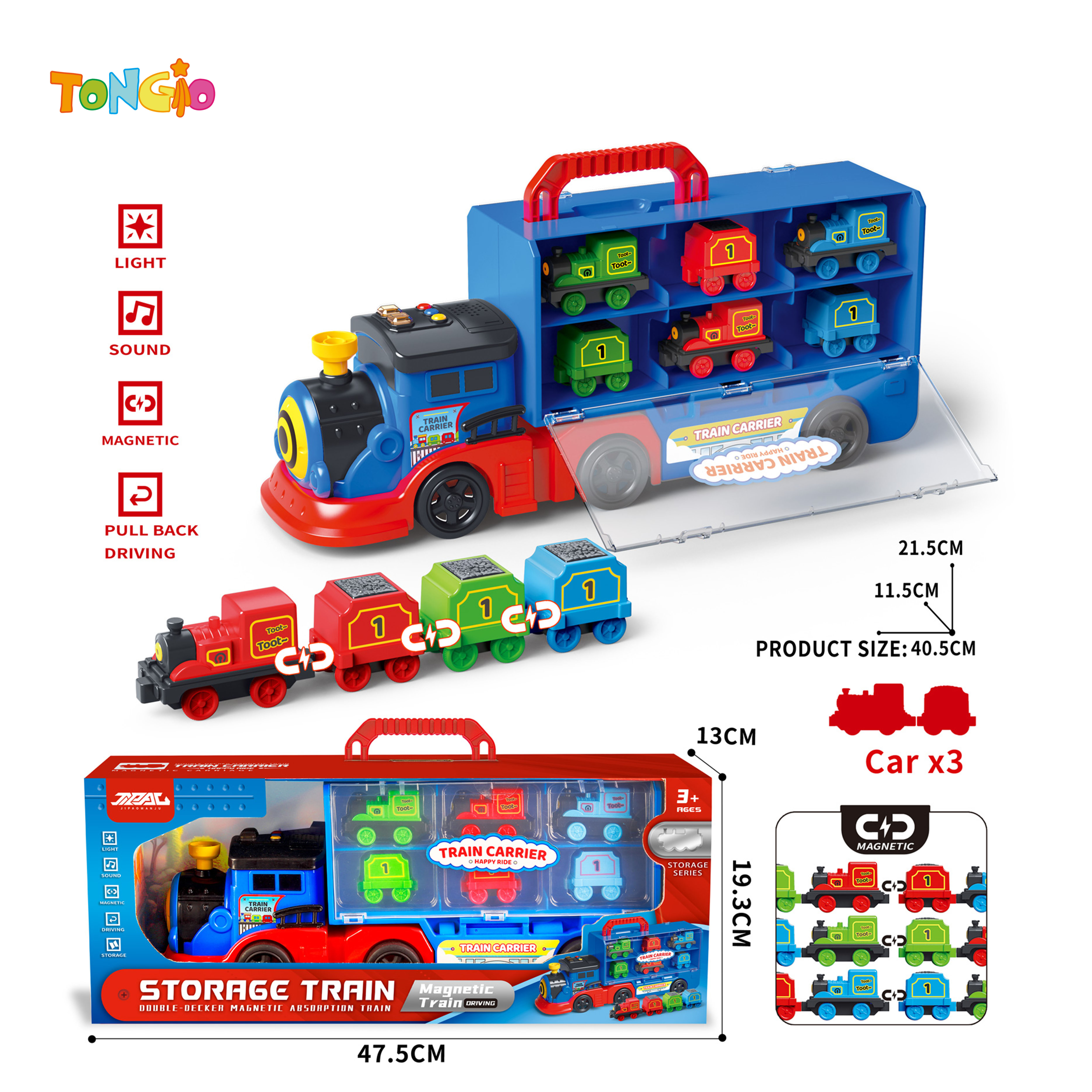 Train storage car TT19606