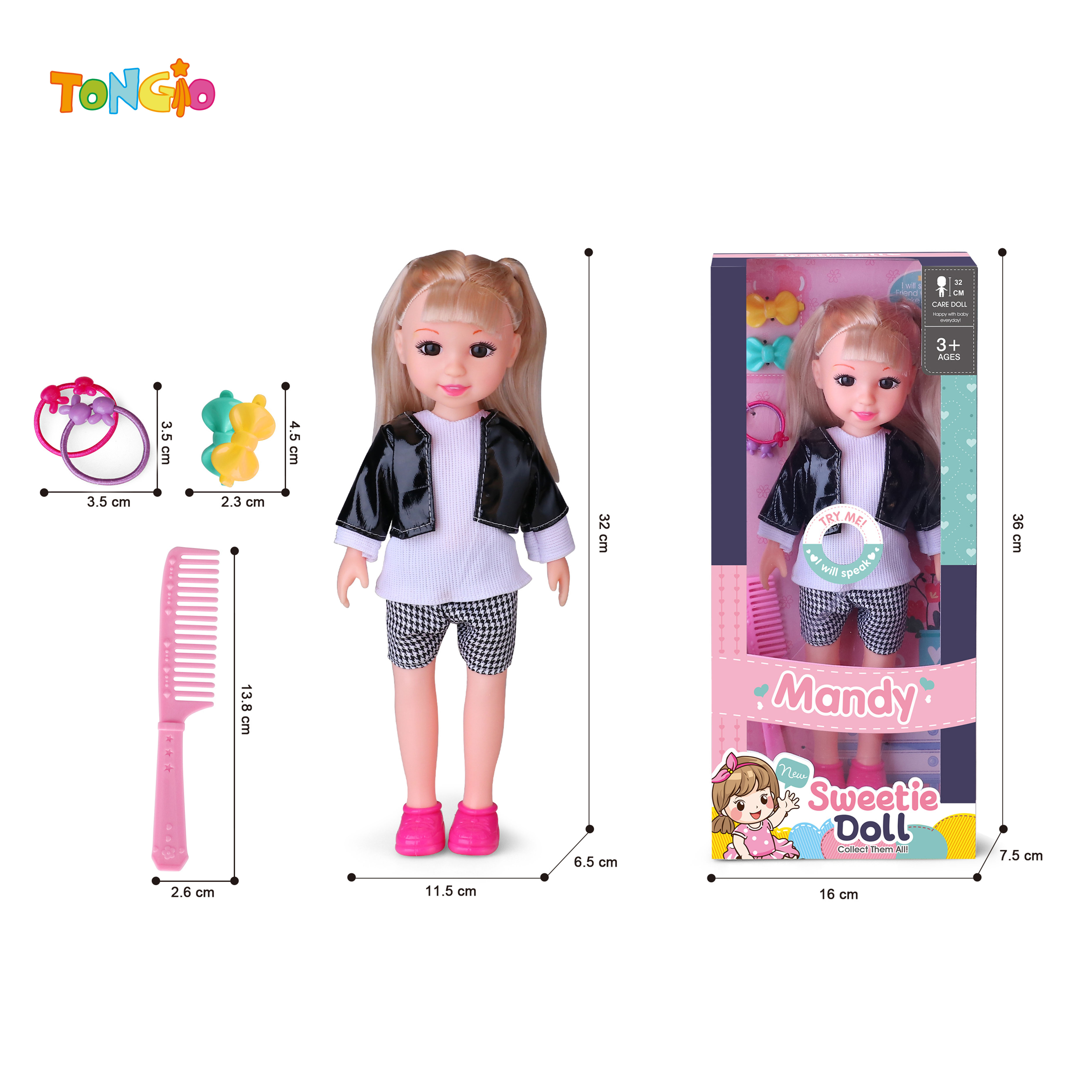 13-inch fashion doll with accessories TT19697