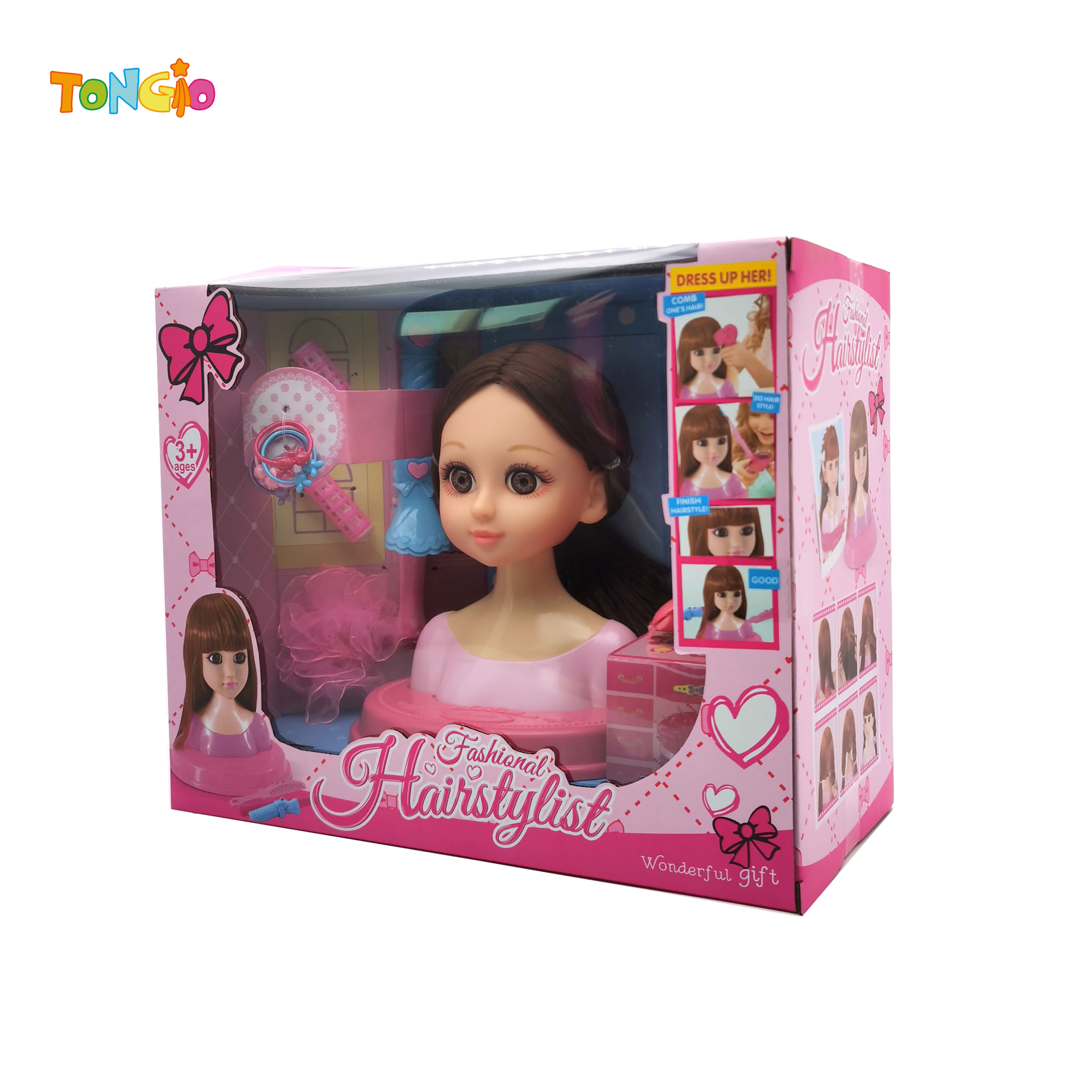 Half-body doll head set TT19871