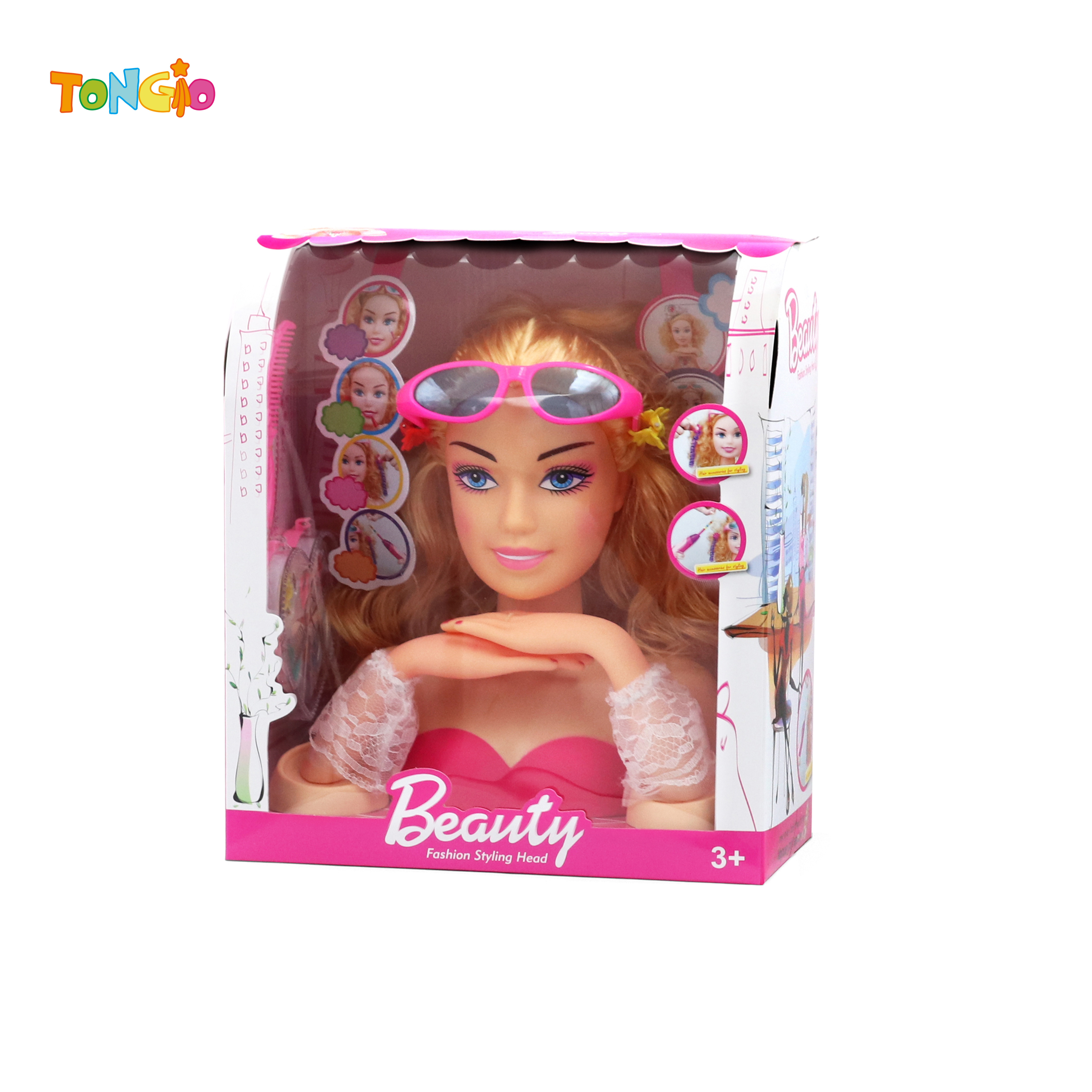 Half-body doll headband set TT19912