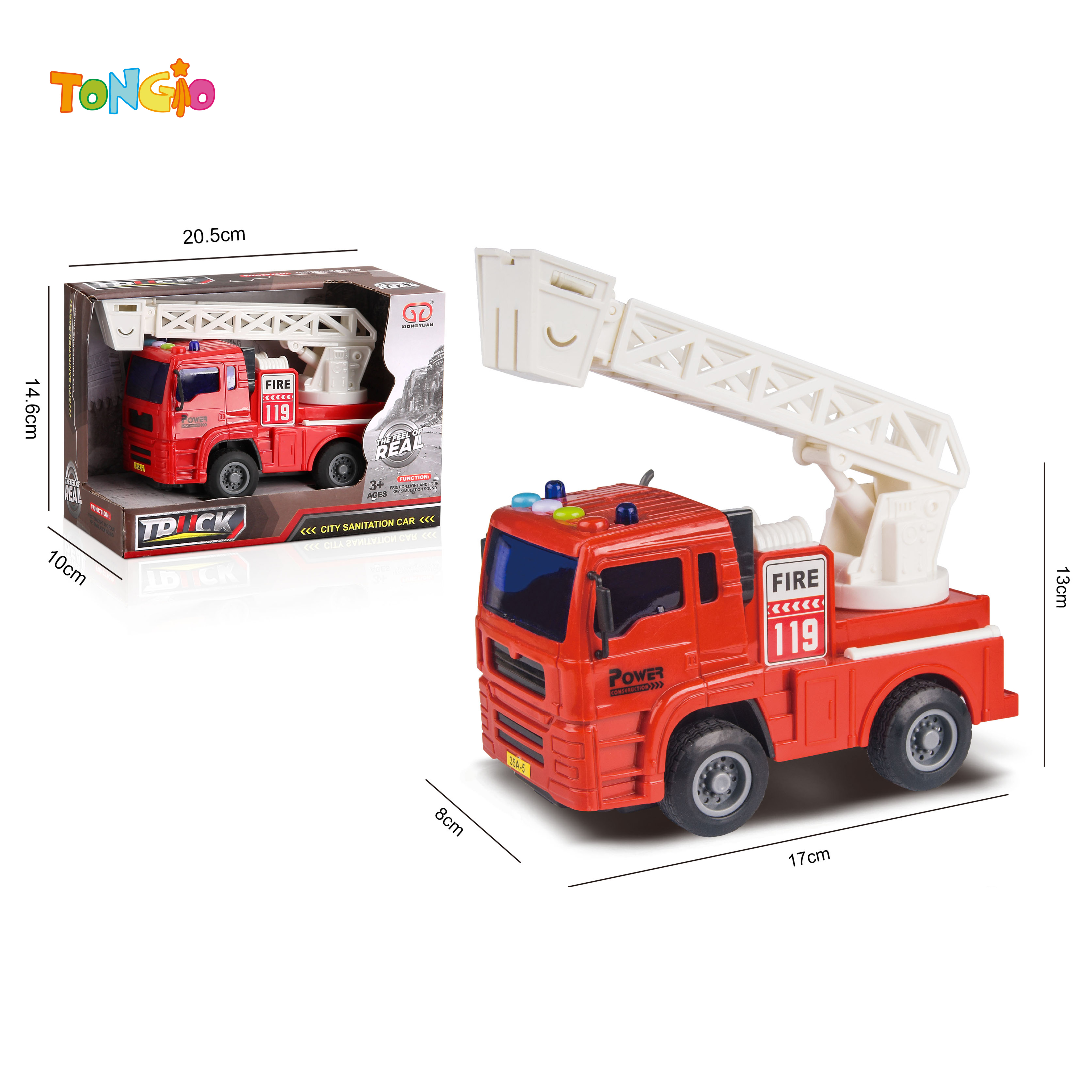 Urban Inertial Lighting Engineering Vehicle TT19963