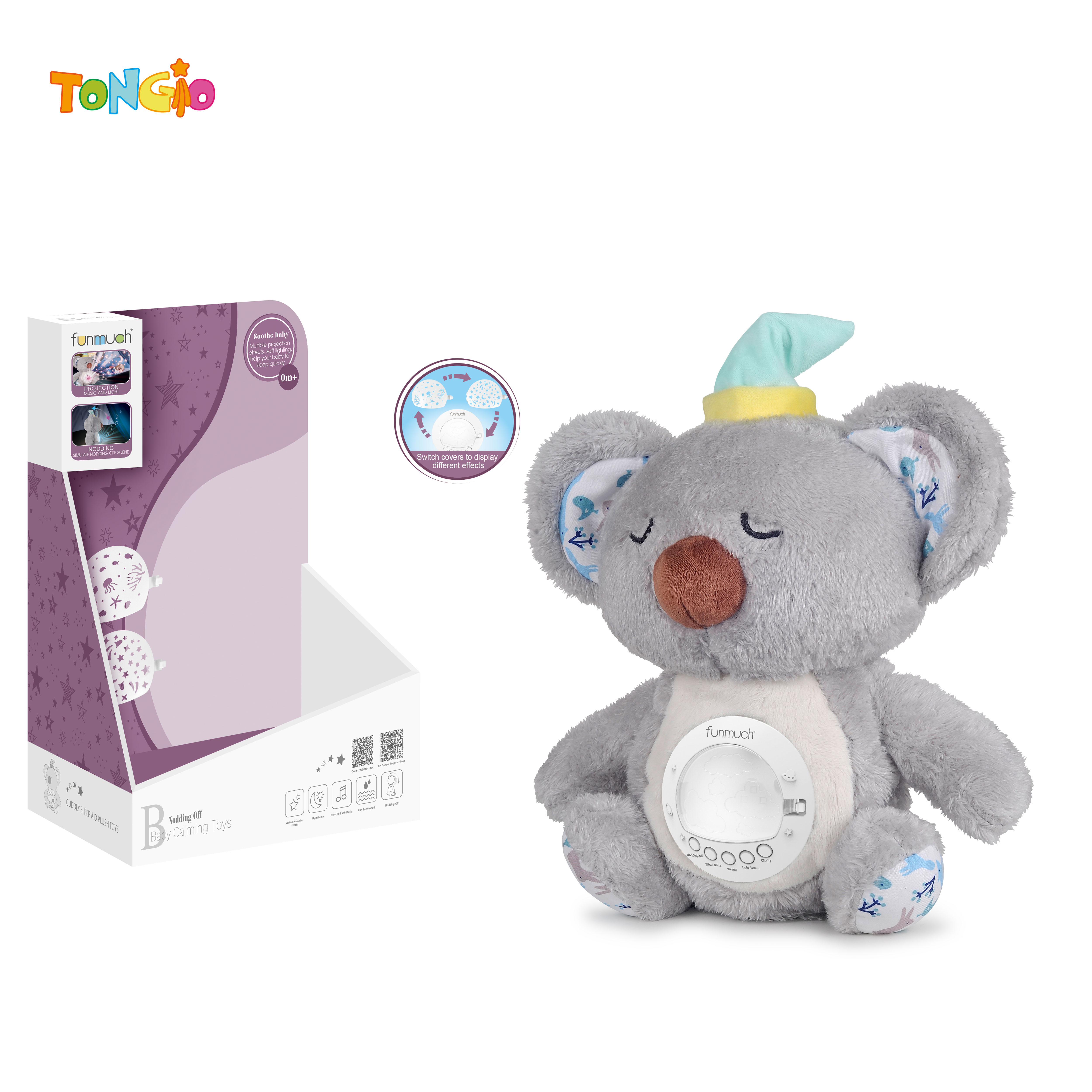 Soothing Night Light & Projection Doll (Koala) TT20273