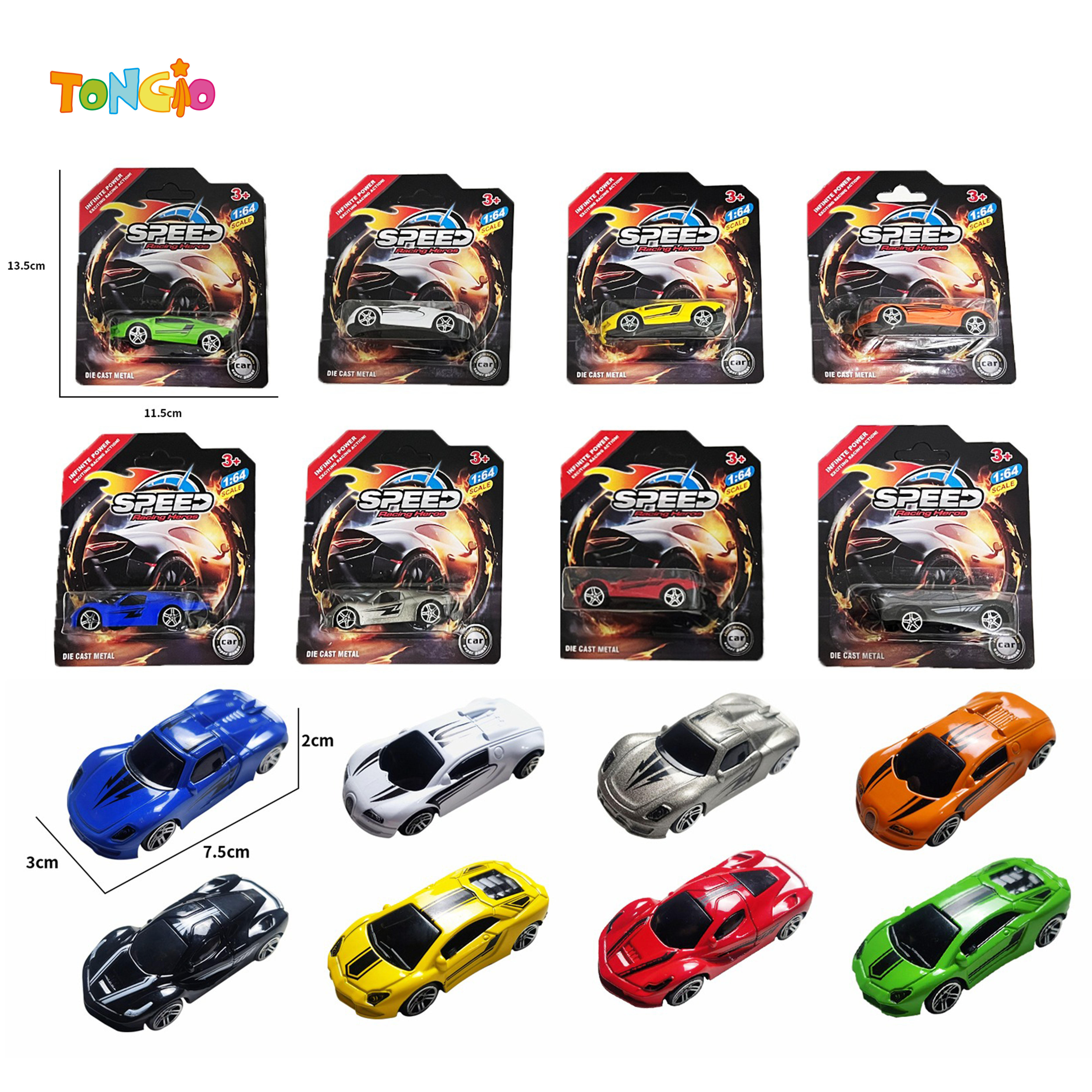 1:64 Scale Die-Cast Die-Cast Car TT20373