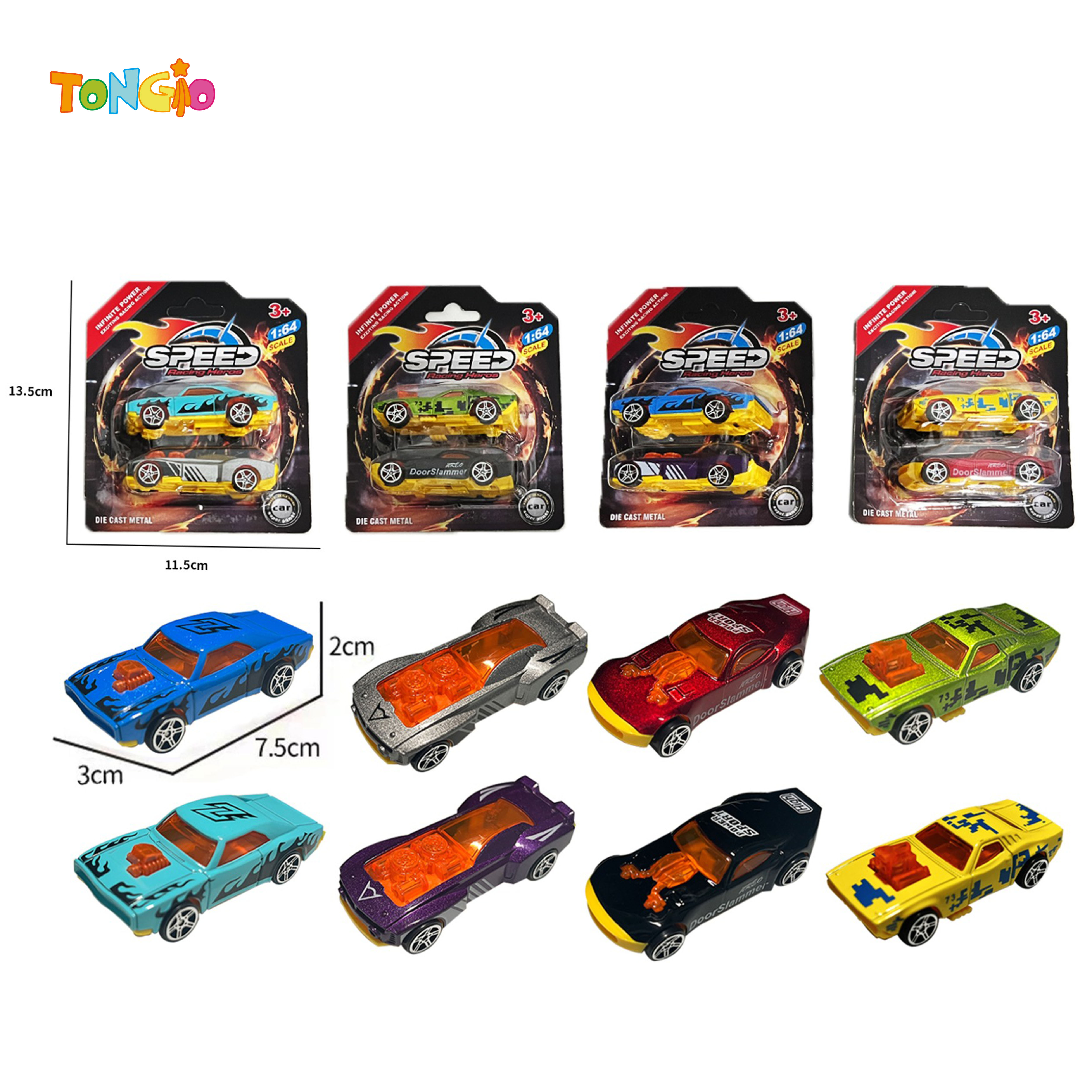 1:64 Scale Die-Cast Die-Cast Car TT20383