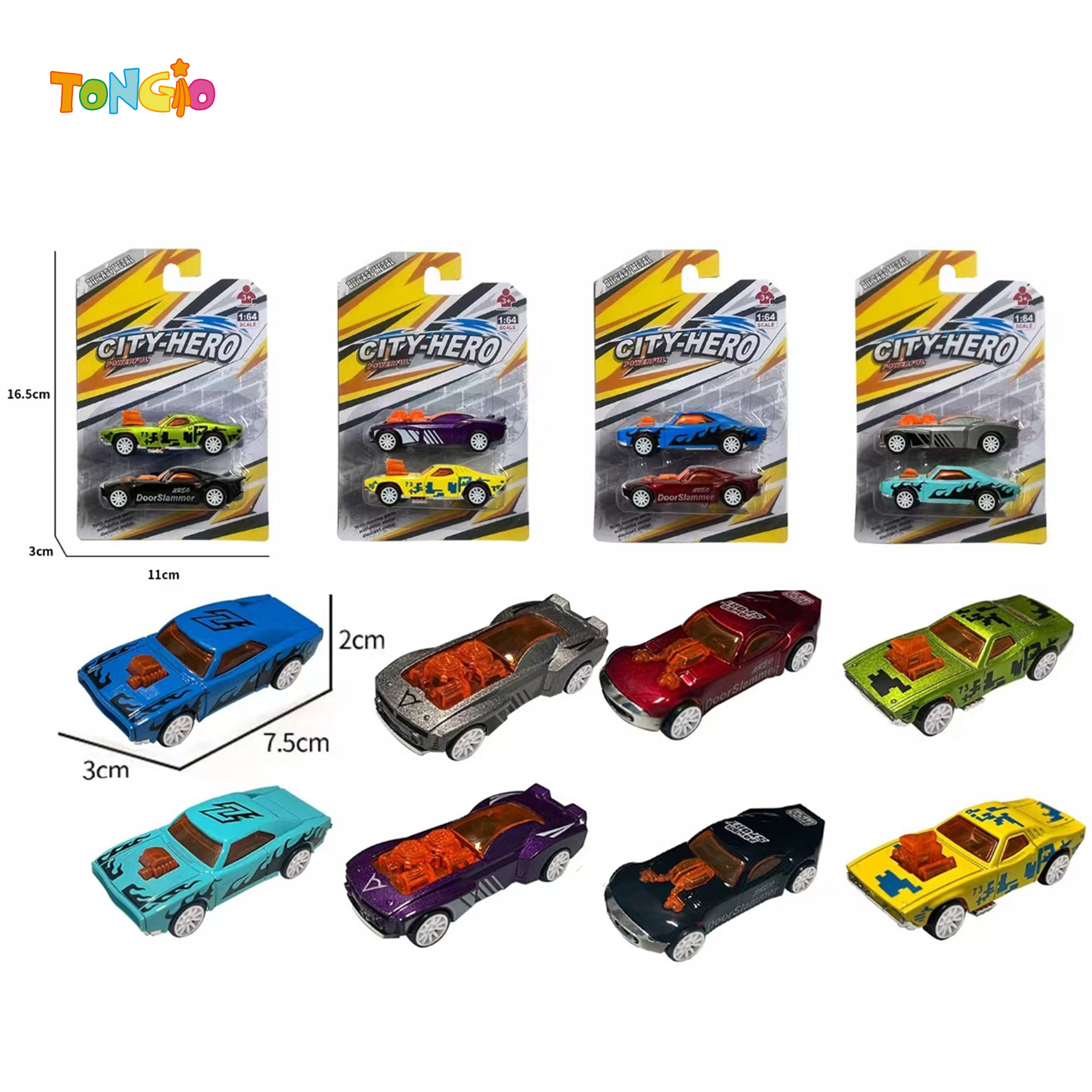 1:64 Scale Wind-Up Diecast Car TT20407