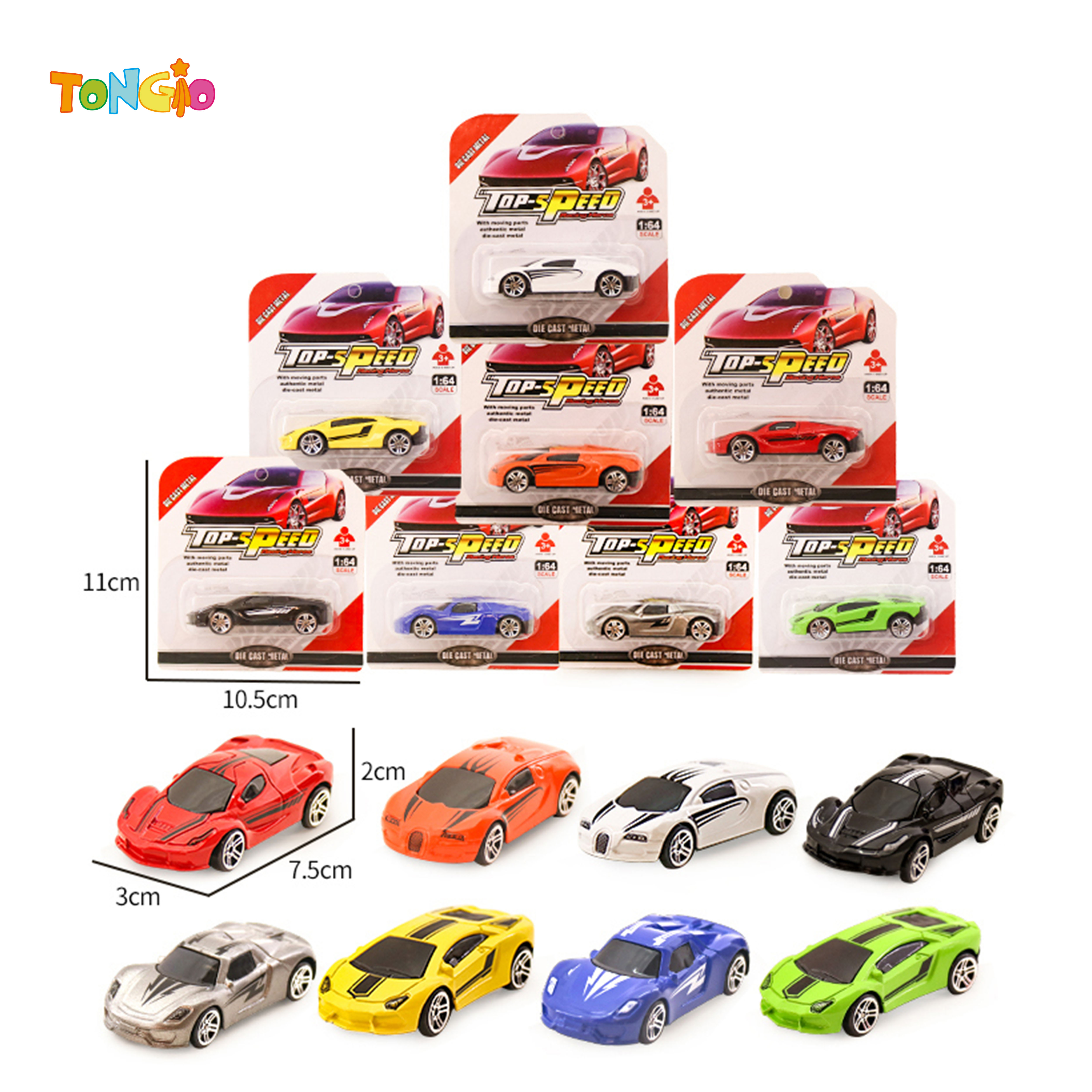 One set of alloy scooters (4 styles, 8 colors) TT20438