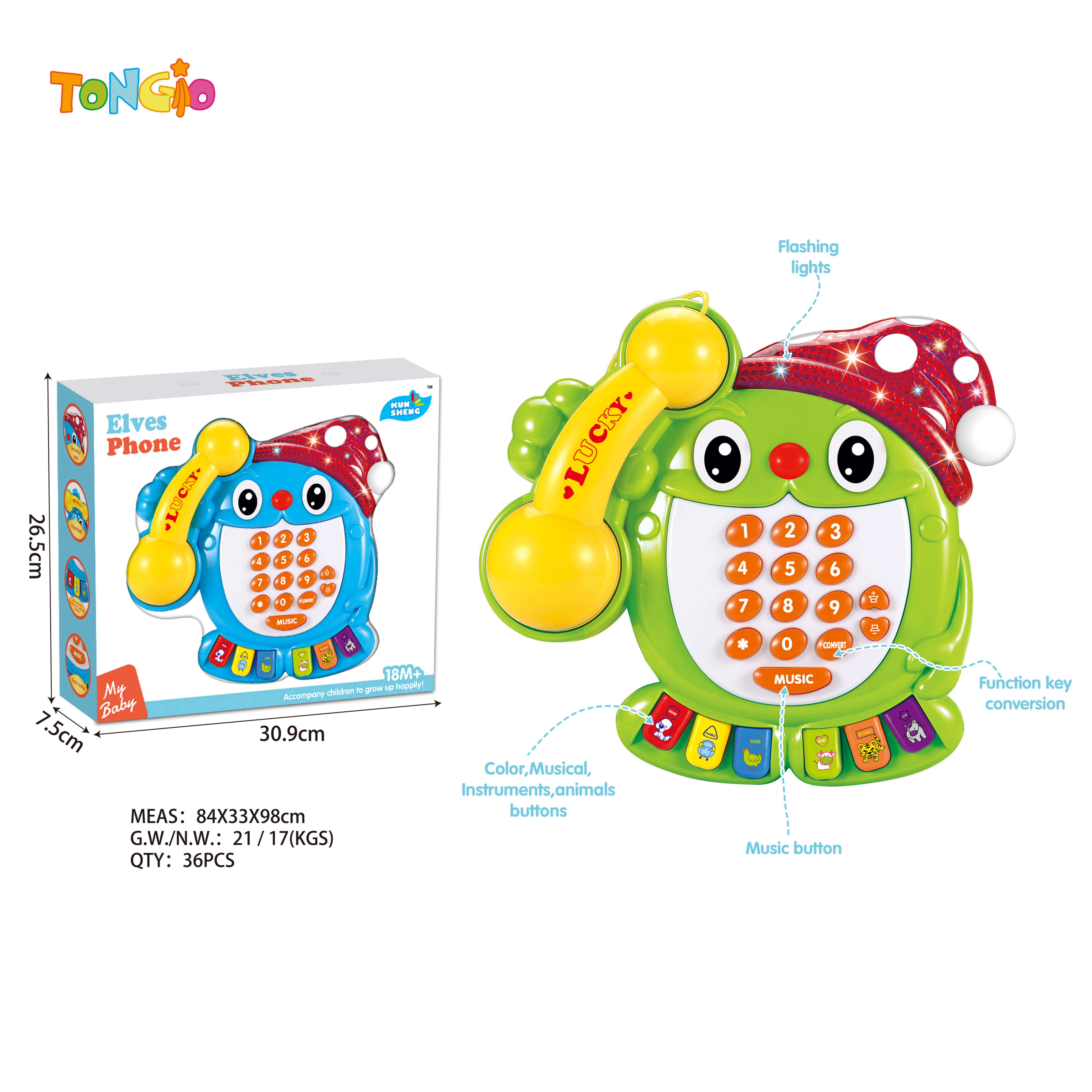 Little Elf Telephone TT20639