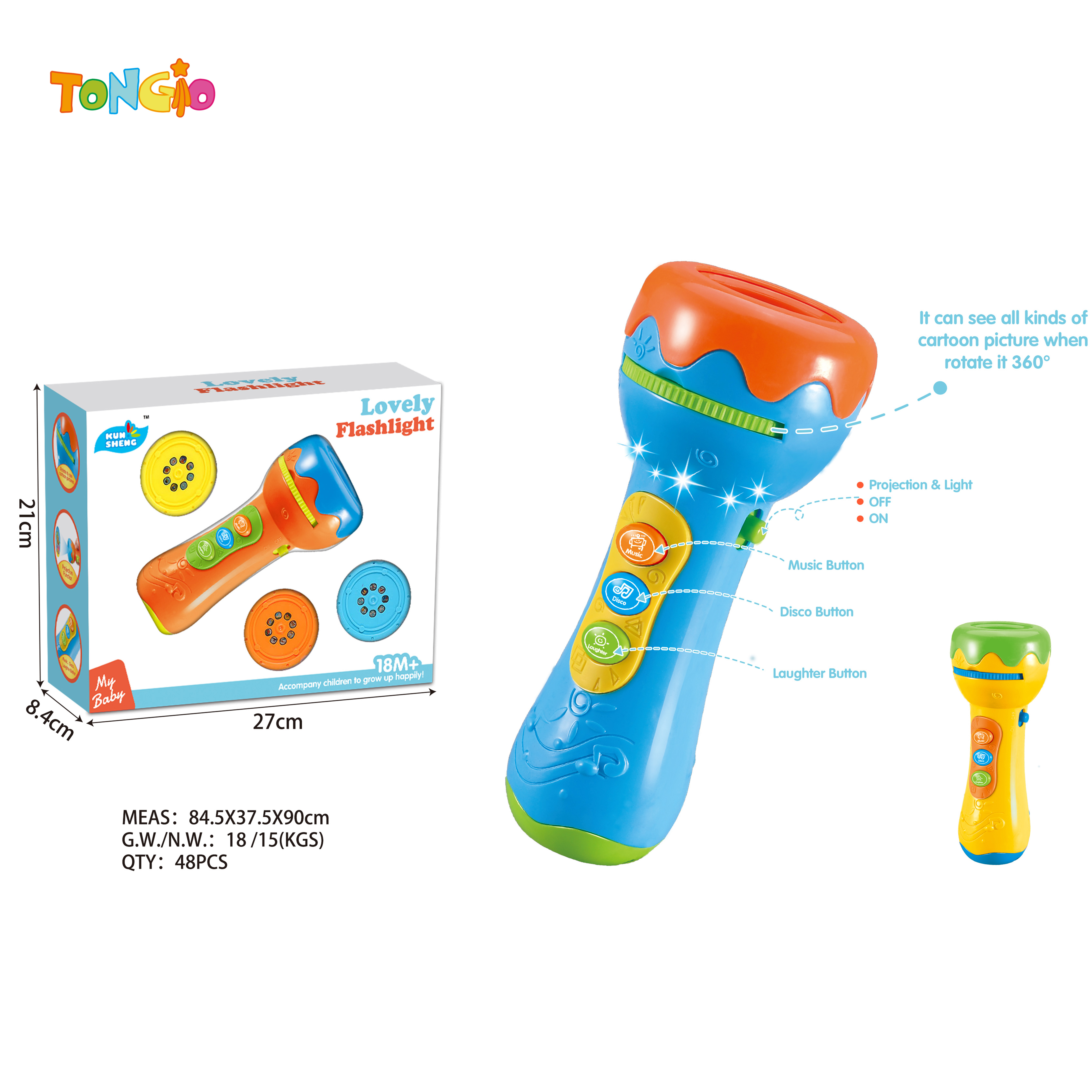 Projection Flashlight TT20667