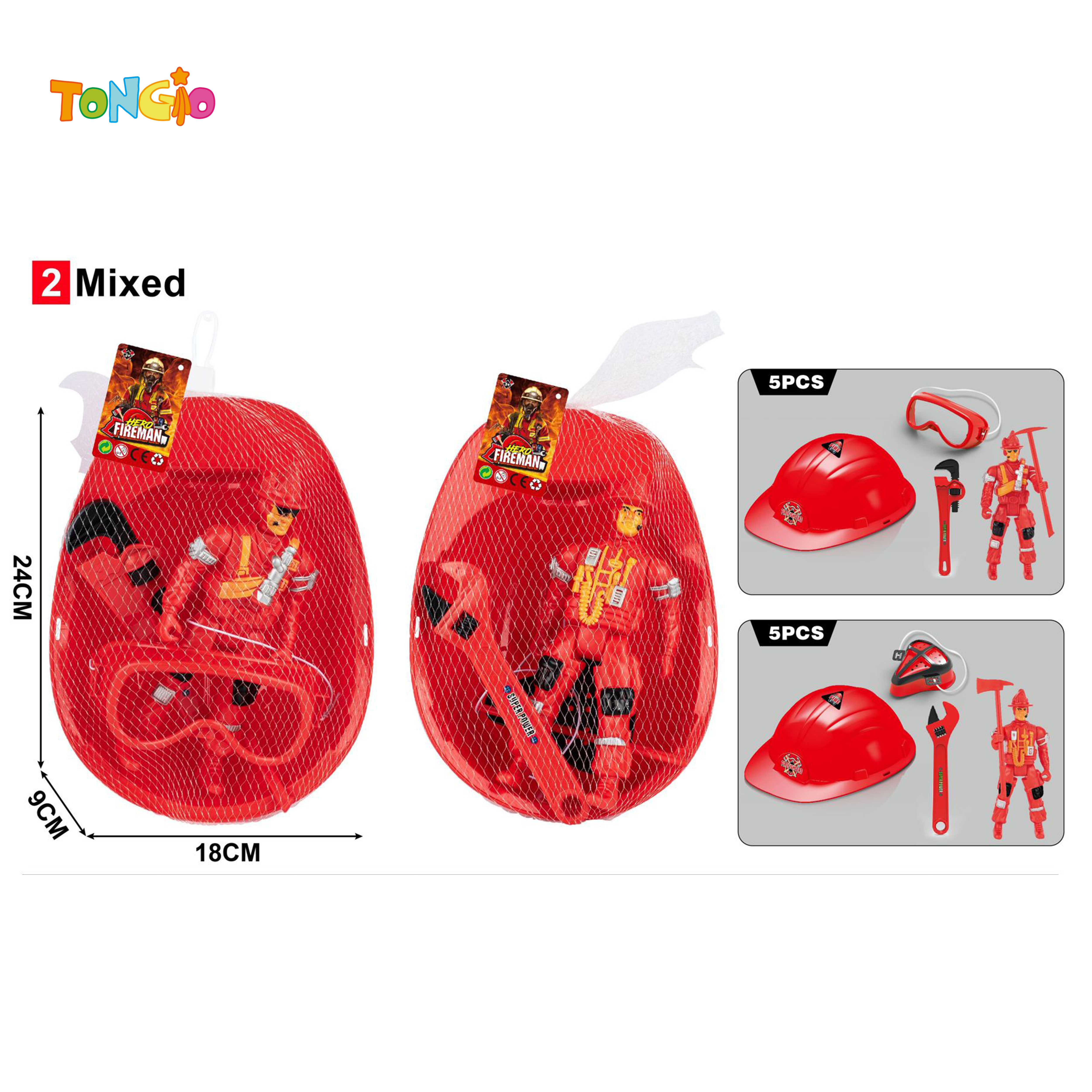 Simulation Firefighting Tool Equipment Set TT20920