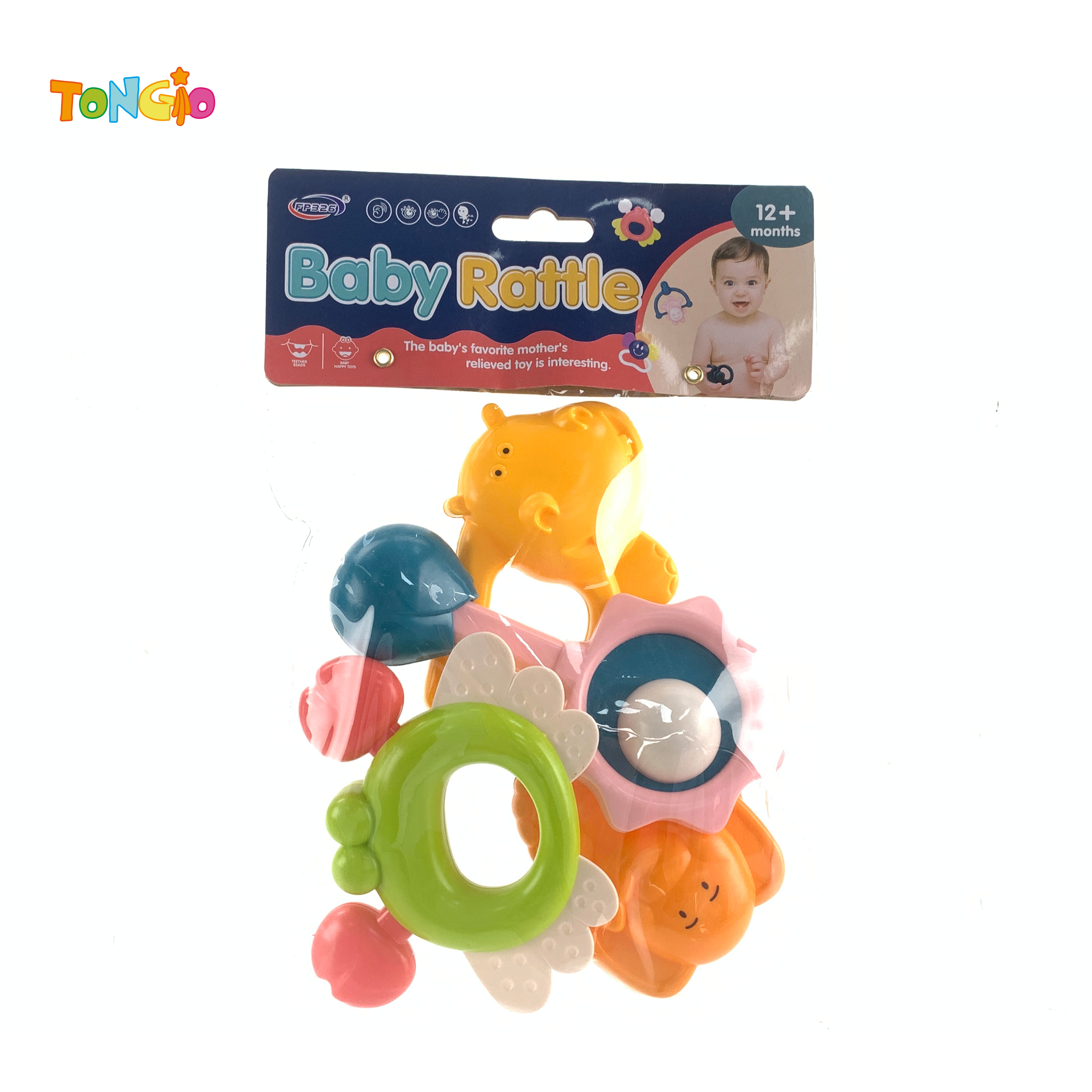 4-Piece Baby Rattle Set TT20929