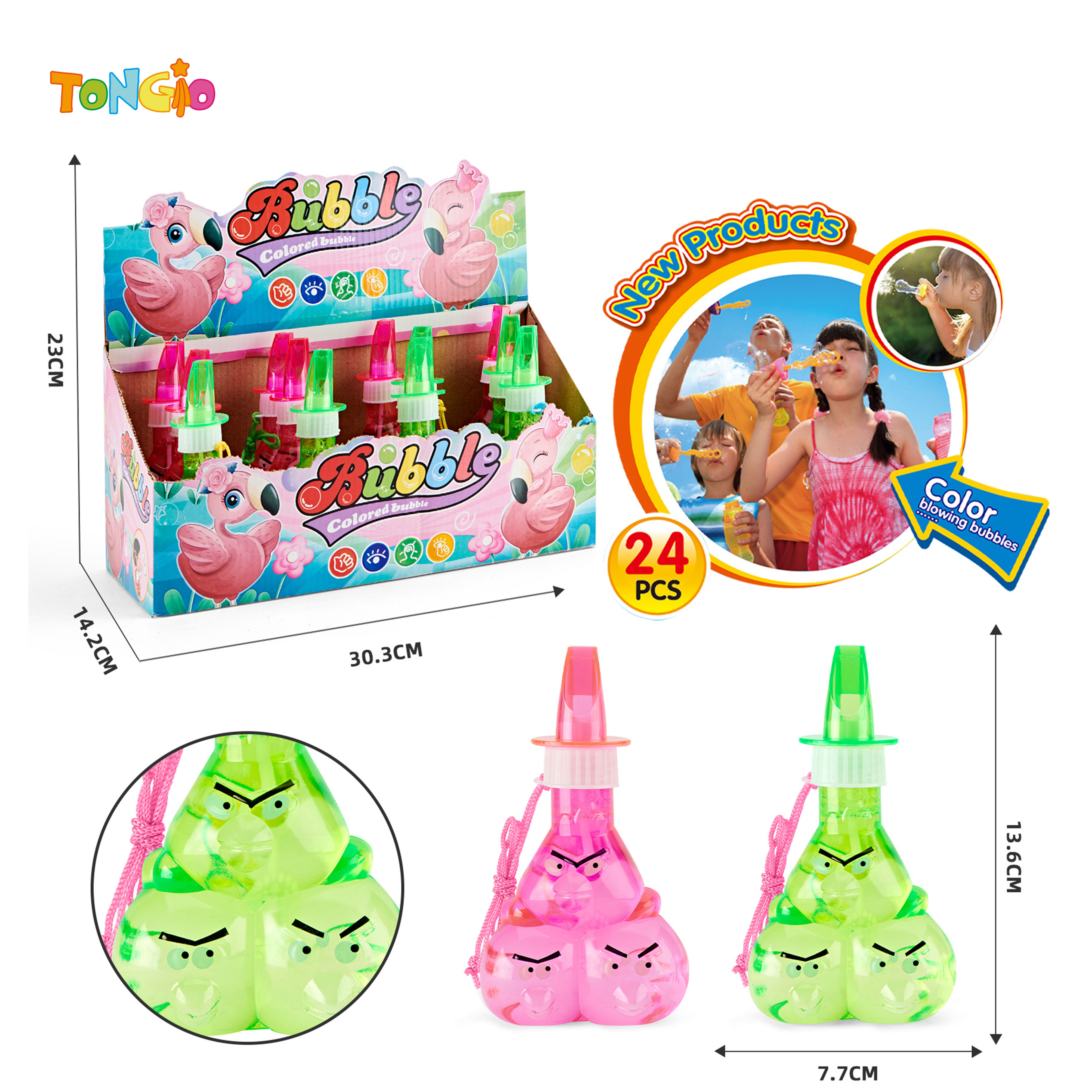 Whistling Angry Birds Blowing Bubbles TT21316