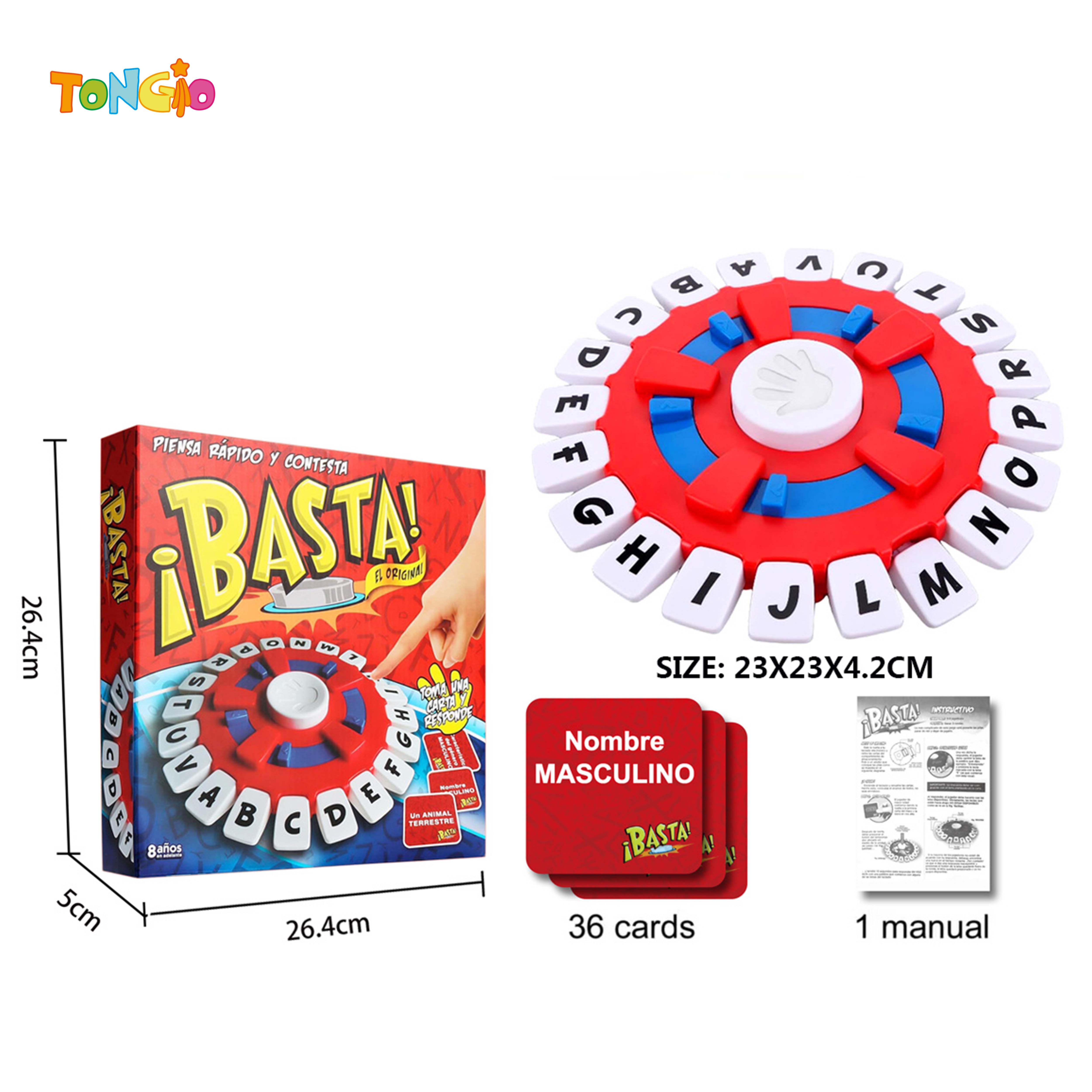 Western Basta! Crazy Letters Game Board/Desktop Game TT21345