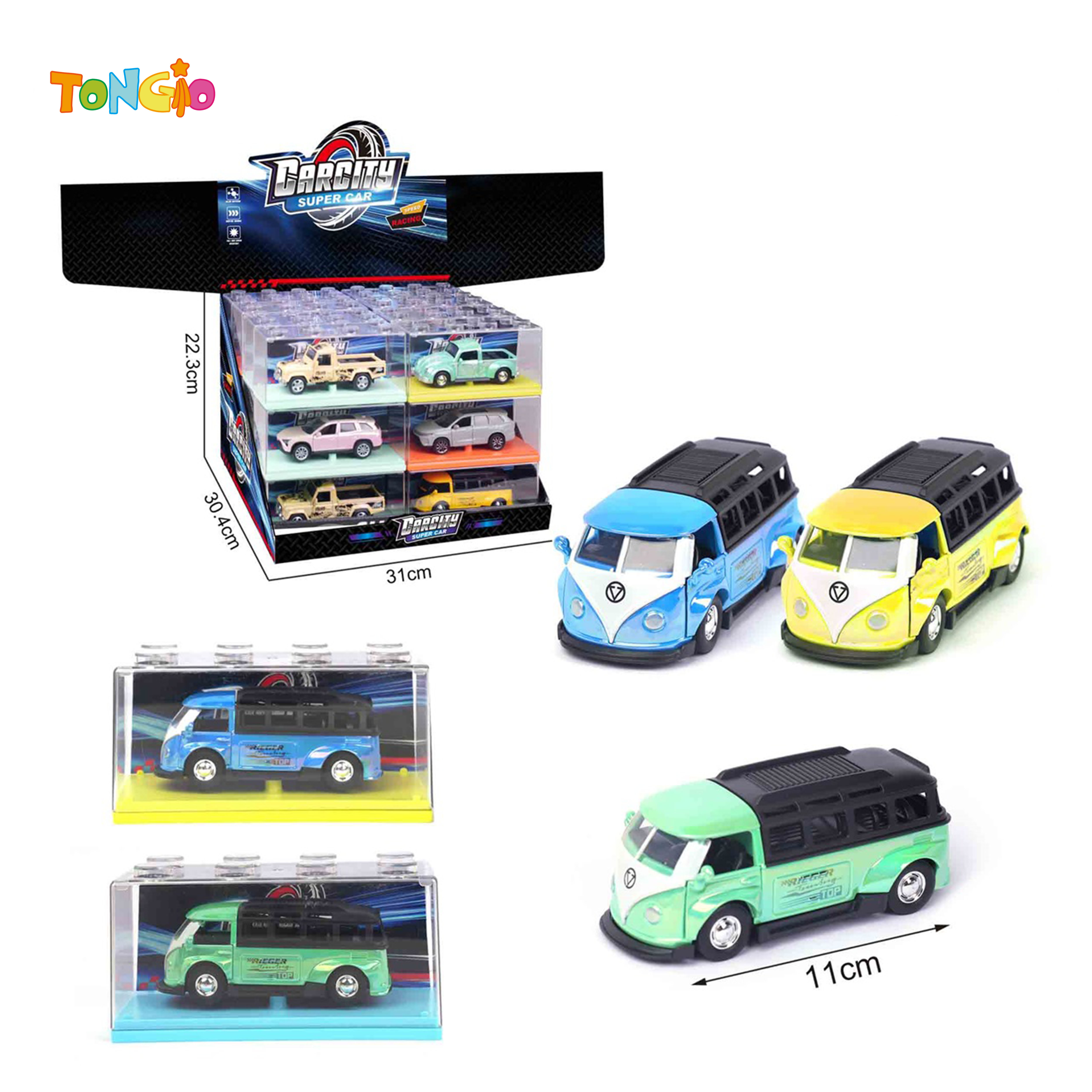 1:36 Colorful Pull-Back Alloy Car TT21360