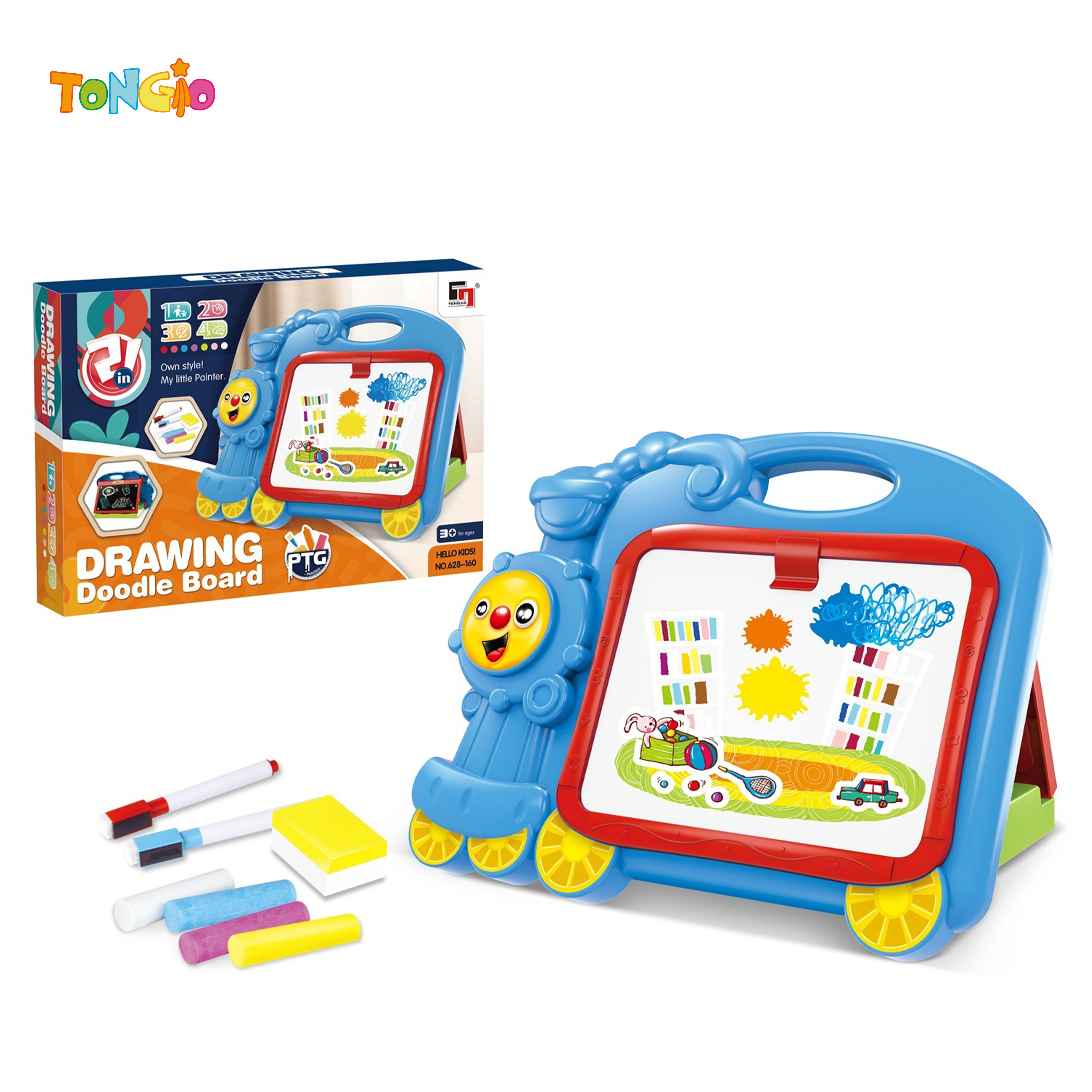 Double-sided locomotive LEARNING BOARD TT21370