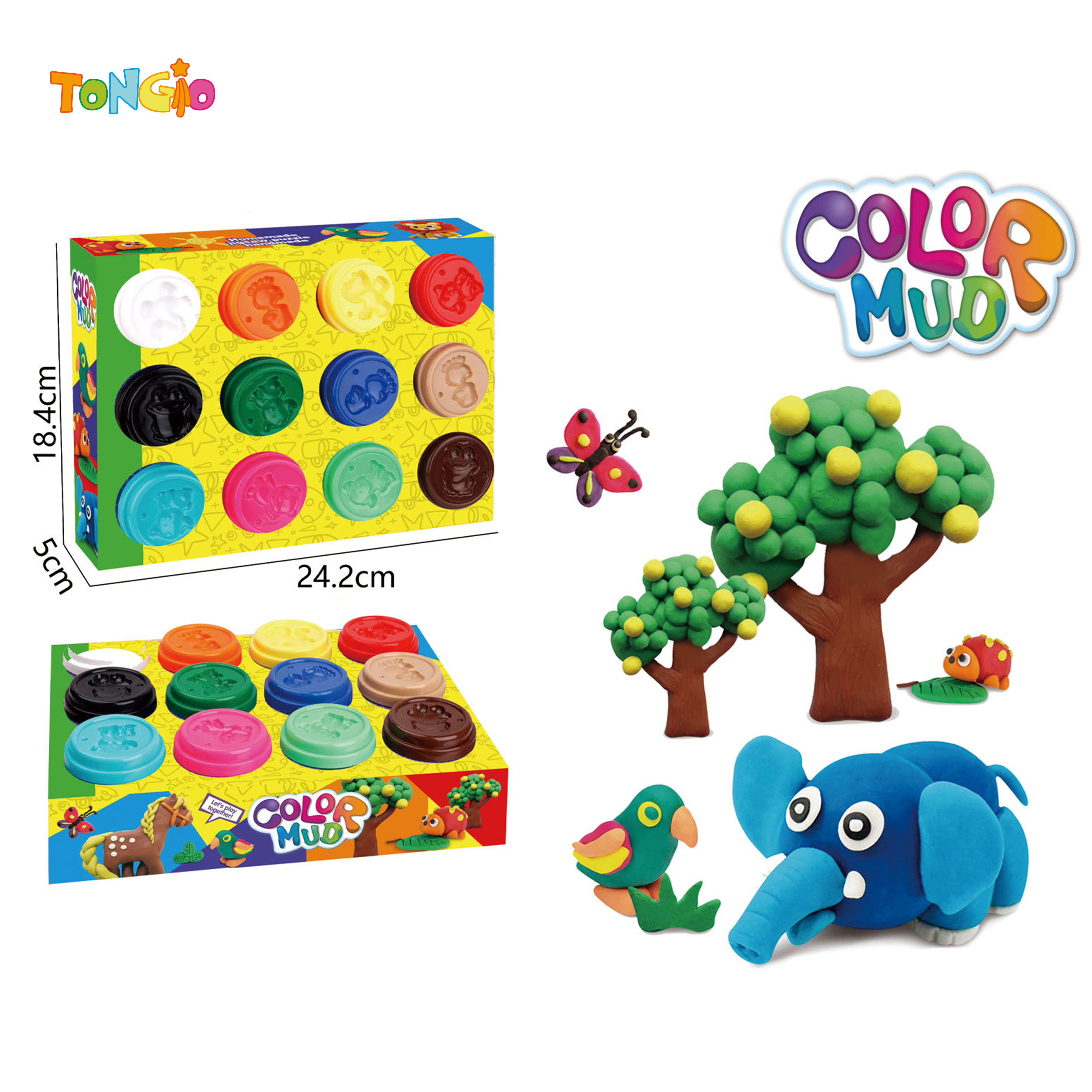 Play-doh 12 bottles TT21424