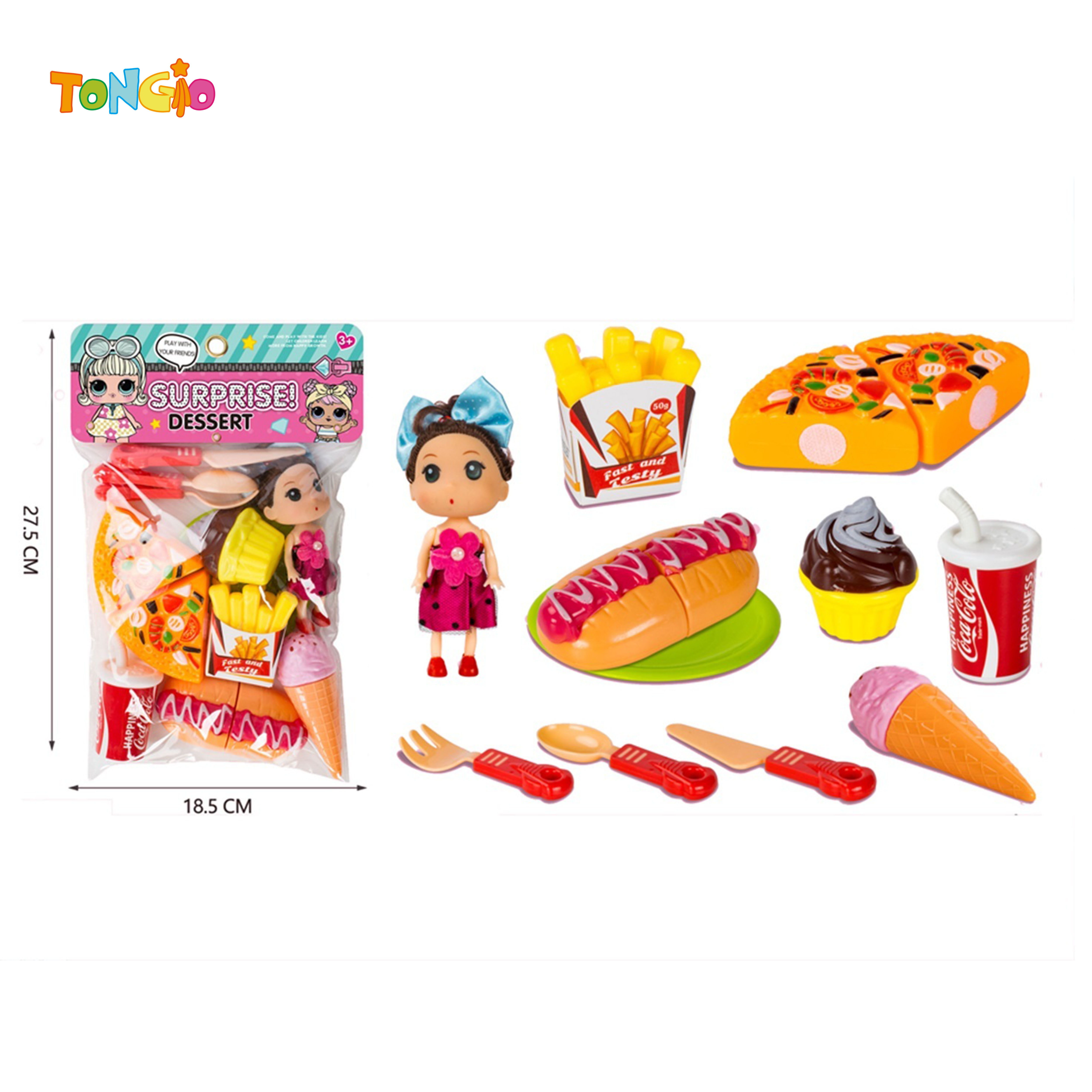 Cartoon puzzle playhouse KITCHEN SET toy TT21436