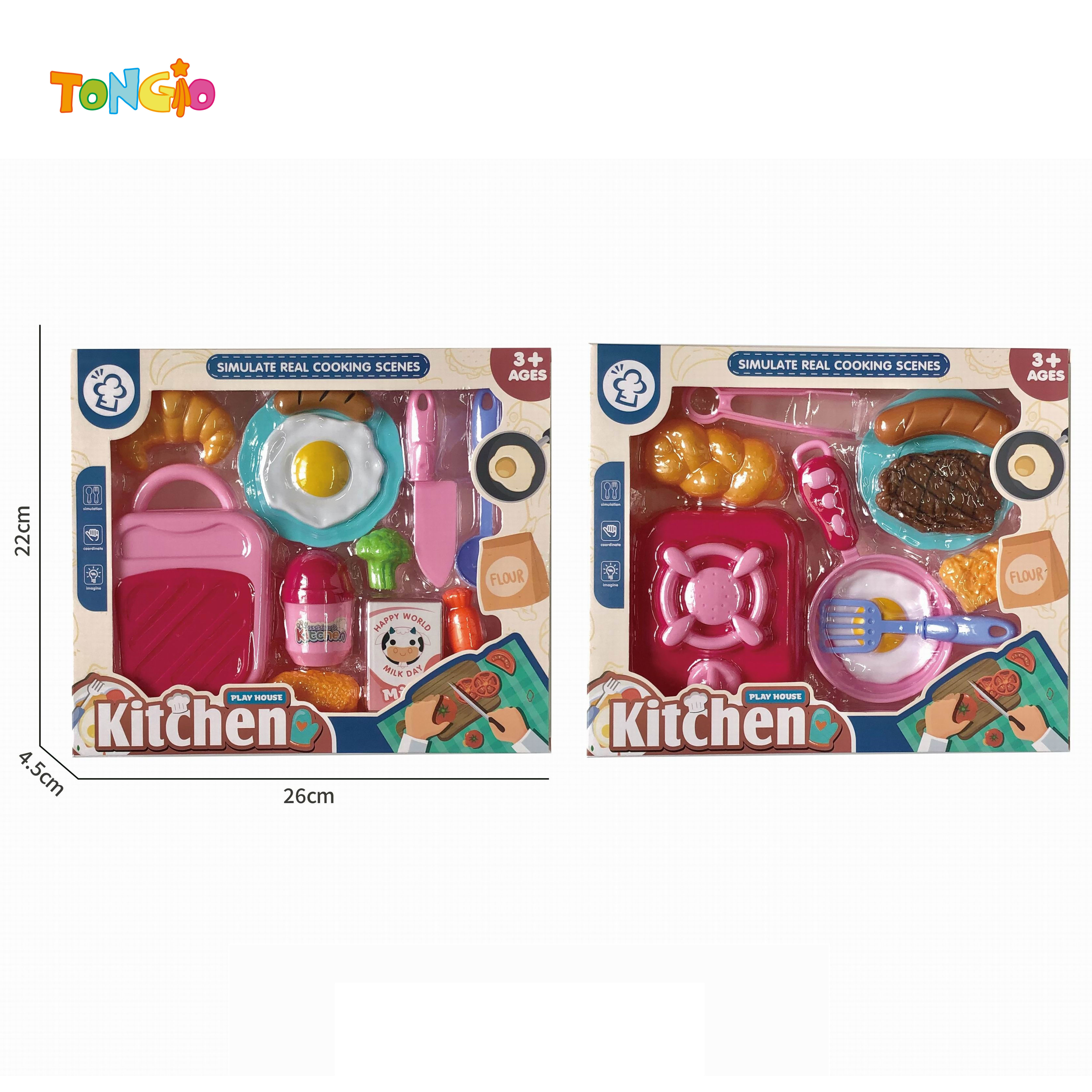 Children's puzzle simulation play house KITCHEN SET Toy Set TT21452