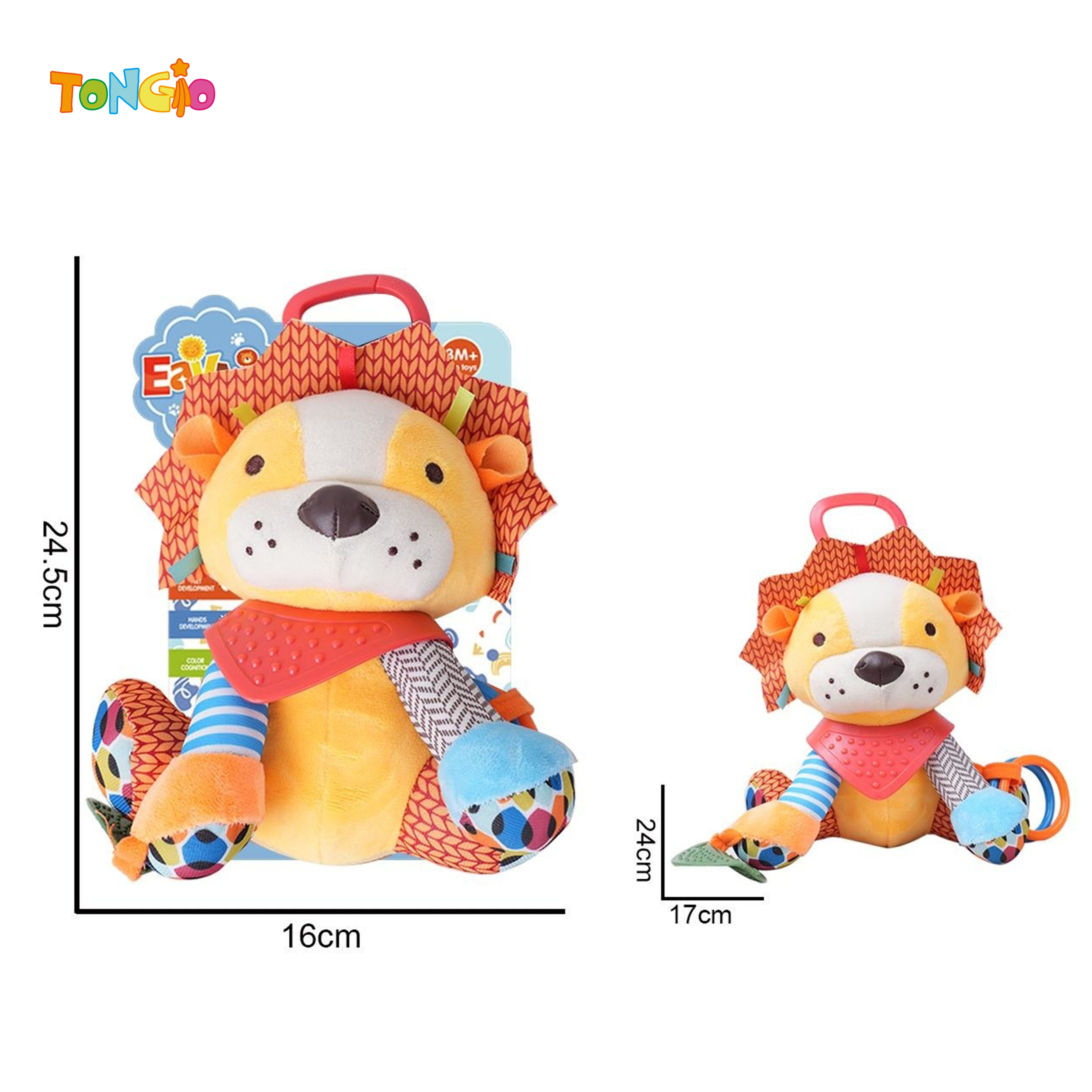 Plush Lion Large Pendant Children's Comfort Toy TT21461
