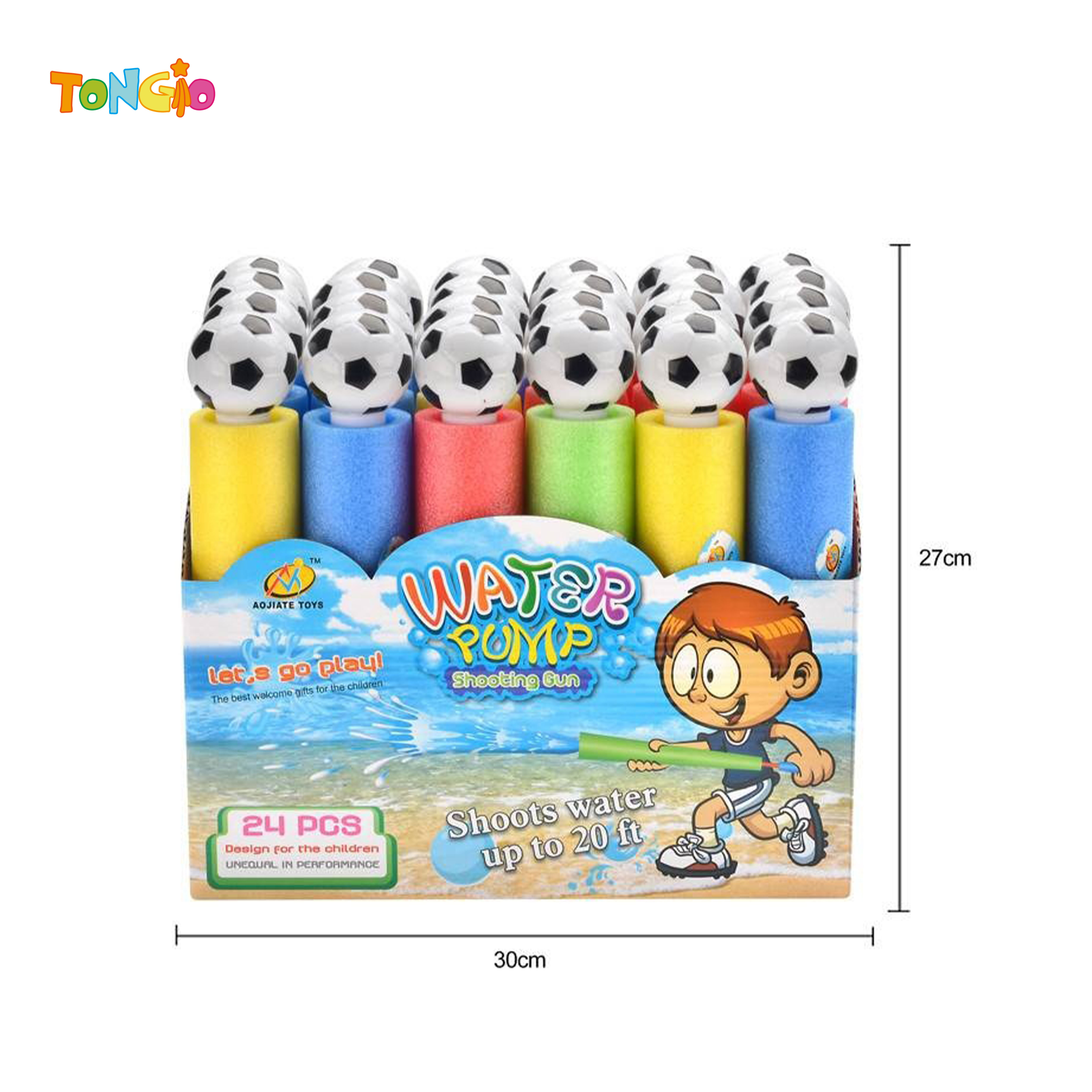 Light football 27cm water cannon (diameter 5cm) TT21411