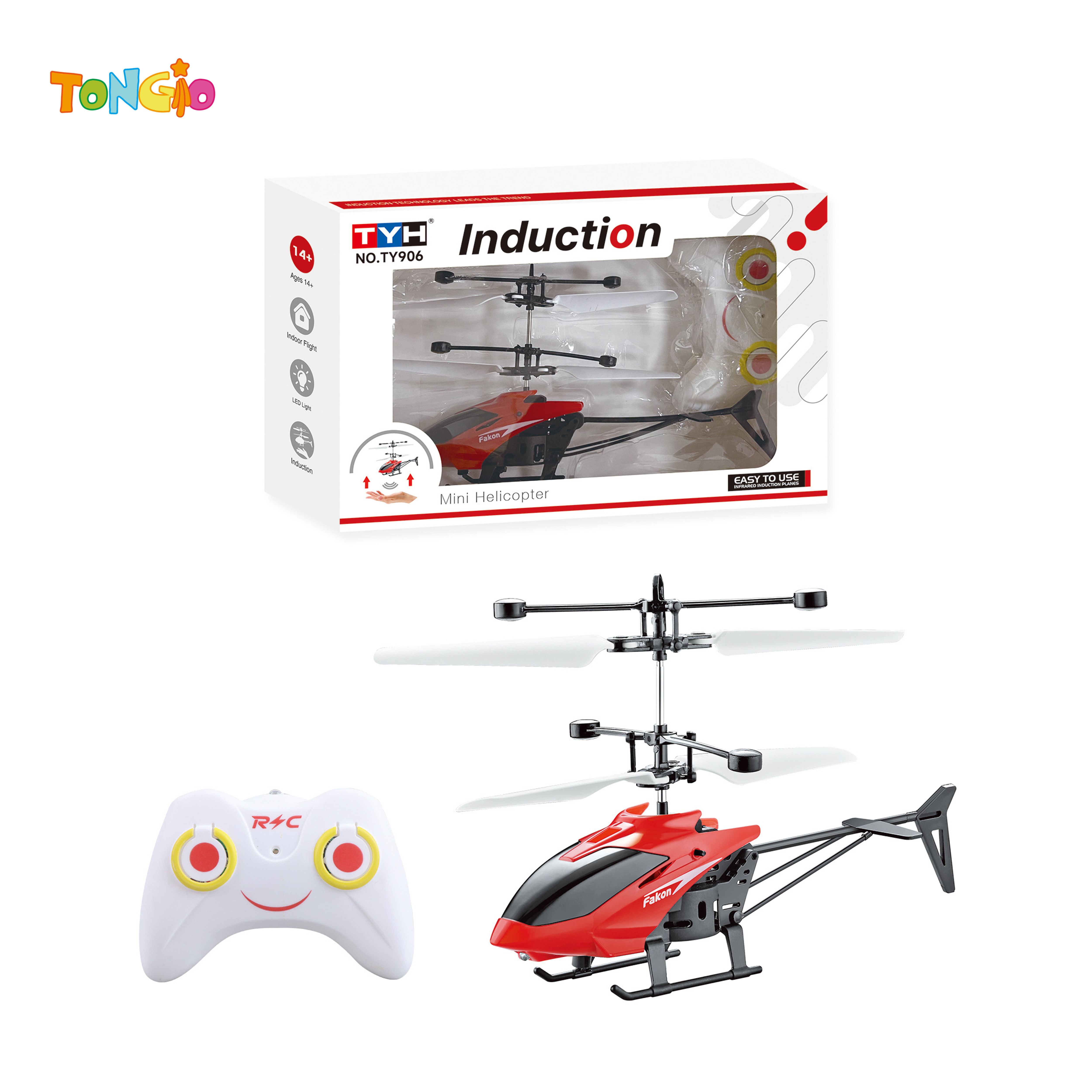 Induction helicopter with remote control TT21433
